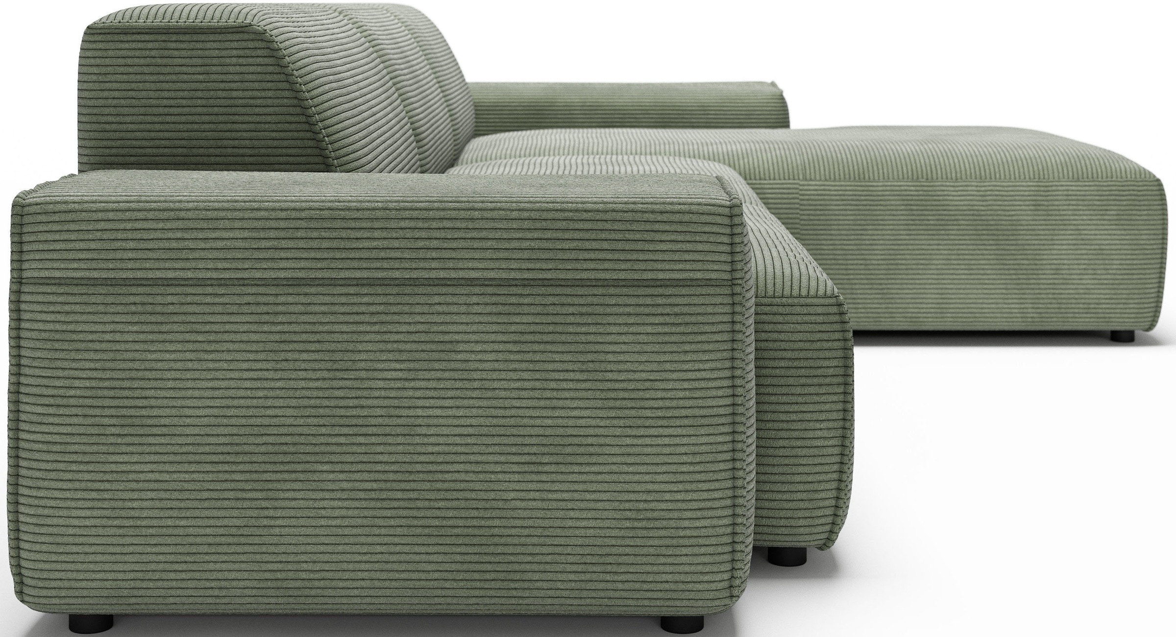 andas Ecksofa »Glimminge auch in Breitcord, Feincord, Bouclé + Easy care-Bezug«, L-Form, Breite 294, Zierkissen
