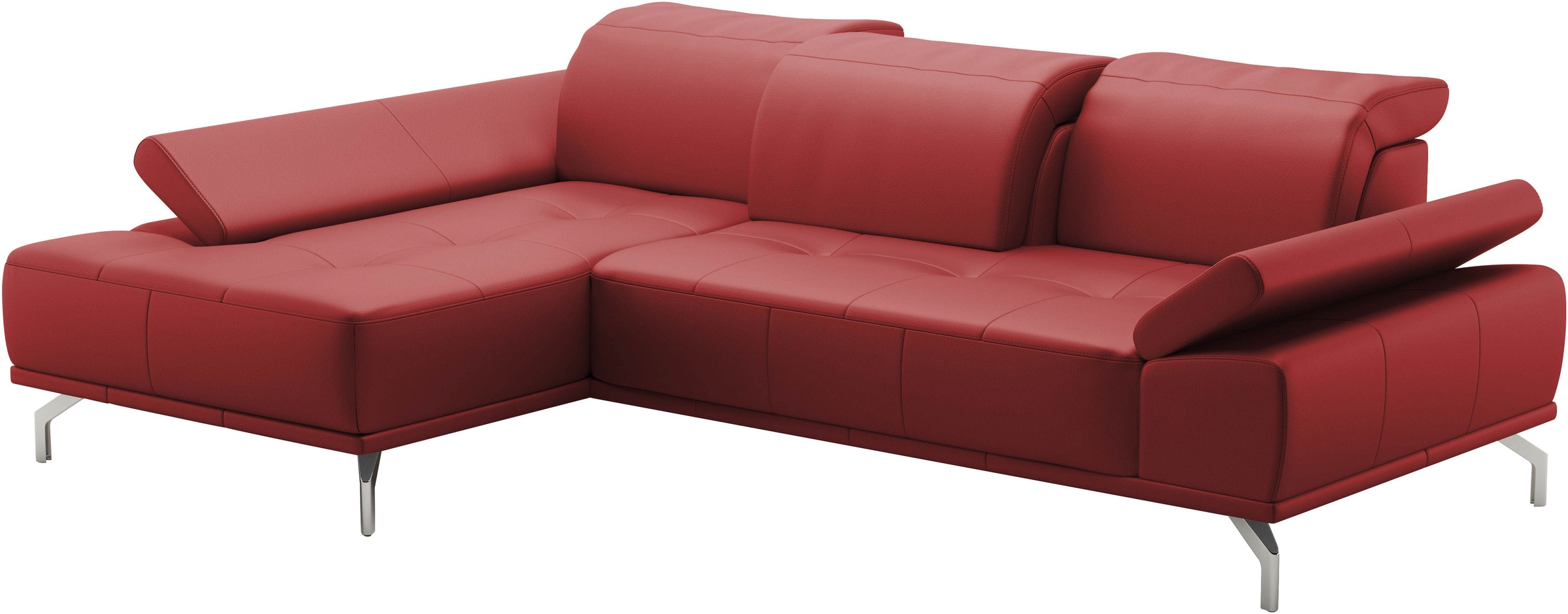 Places of Style Ecksofa »Caluna«, Inkl.Sitztiefenverstellung