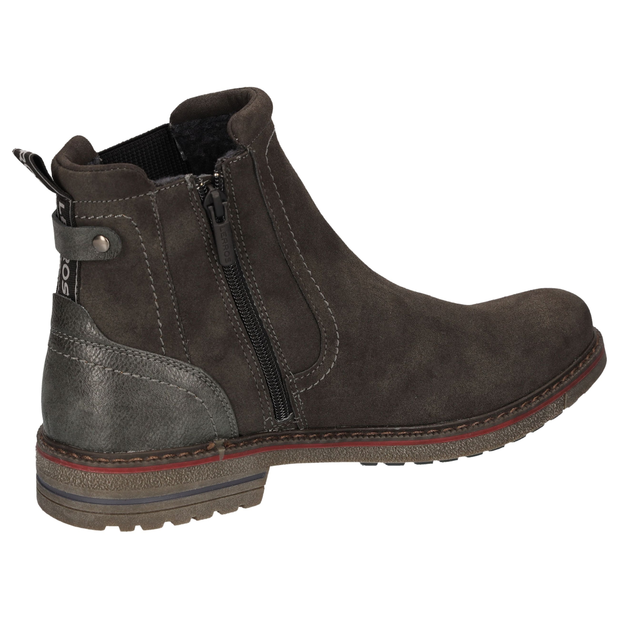 LERROS Chelseaboots  Schlupfstiefel, mit Reißverschluss, Winterboots mit Warmfutter