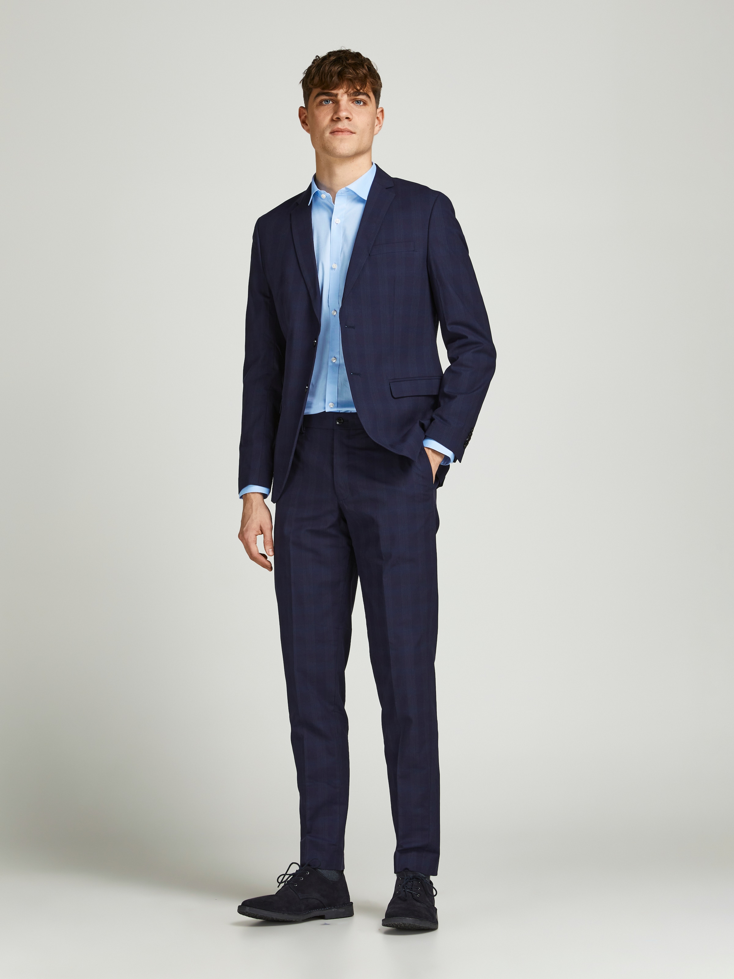 Jack & Jones Langarmhemd »JJPRPARMA SHIRT L/S NOOS« mit Hemdkragen