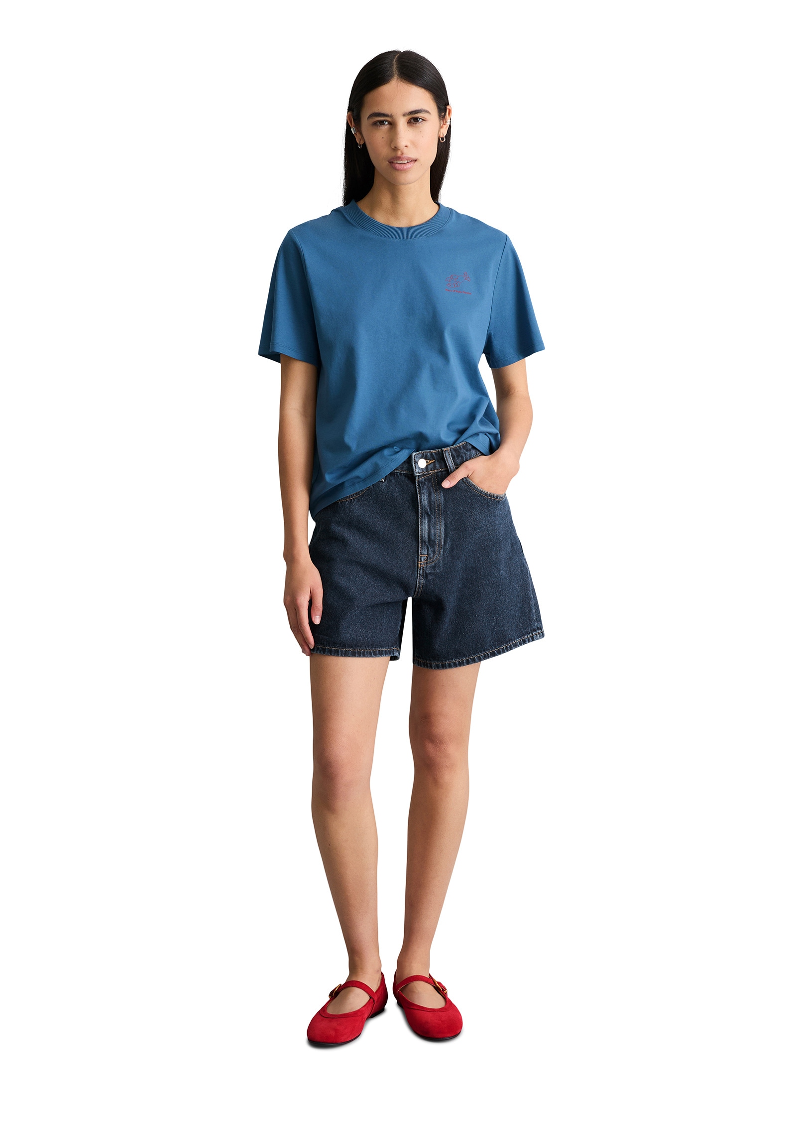 Marc O'Polo DENIM T-Shirt »aus Organic Cotton«