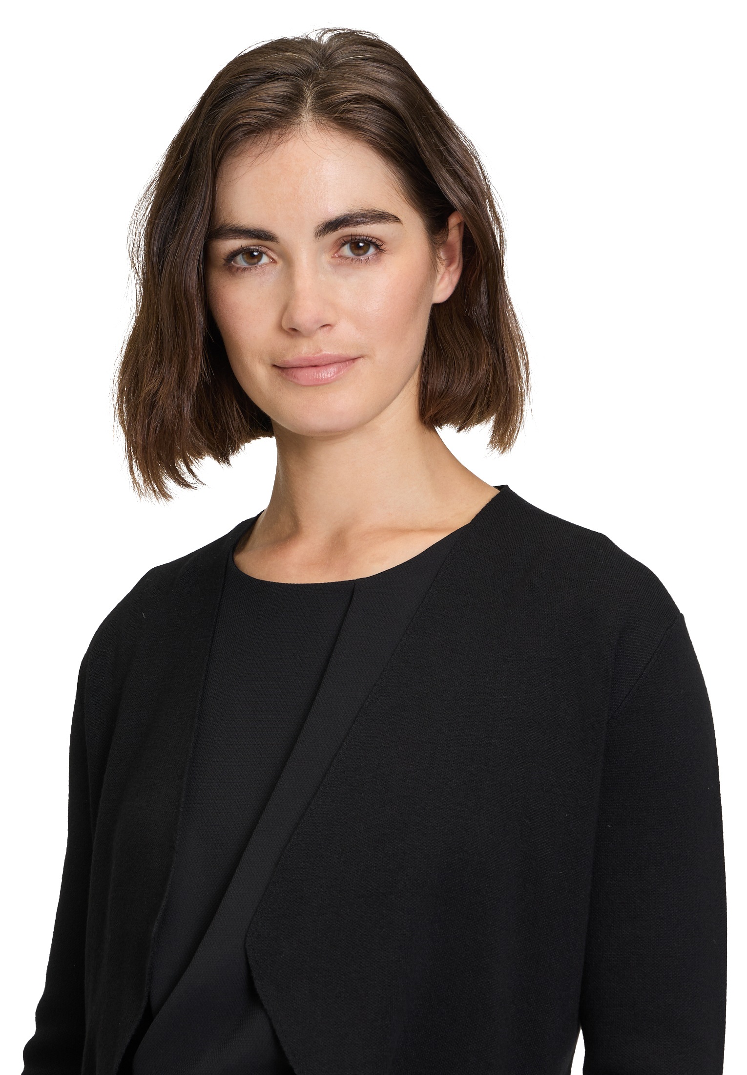 Betty&Co Strickjacke »Betty & Co Damen Feinstrickjacke ohne Verschluss«, Struktur