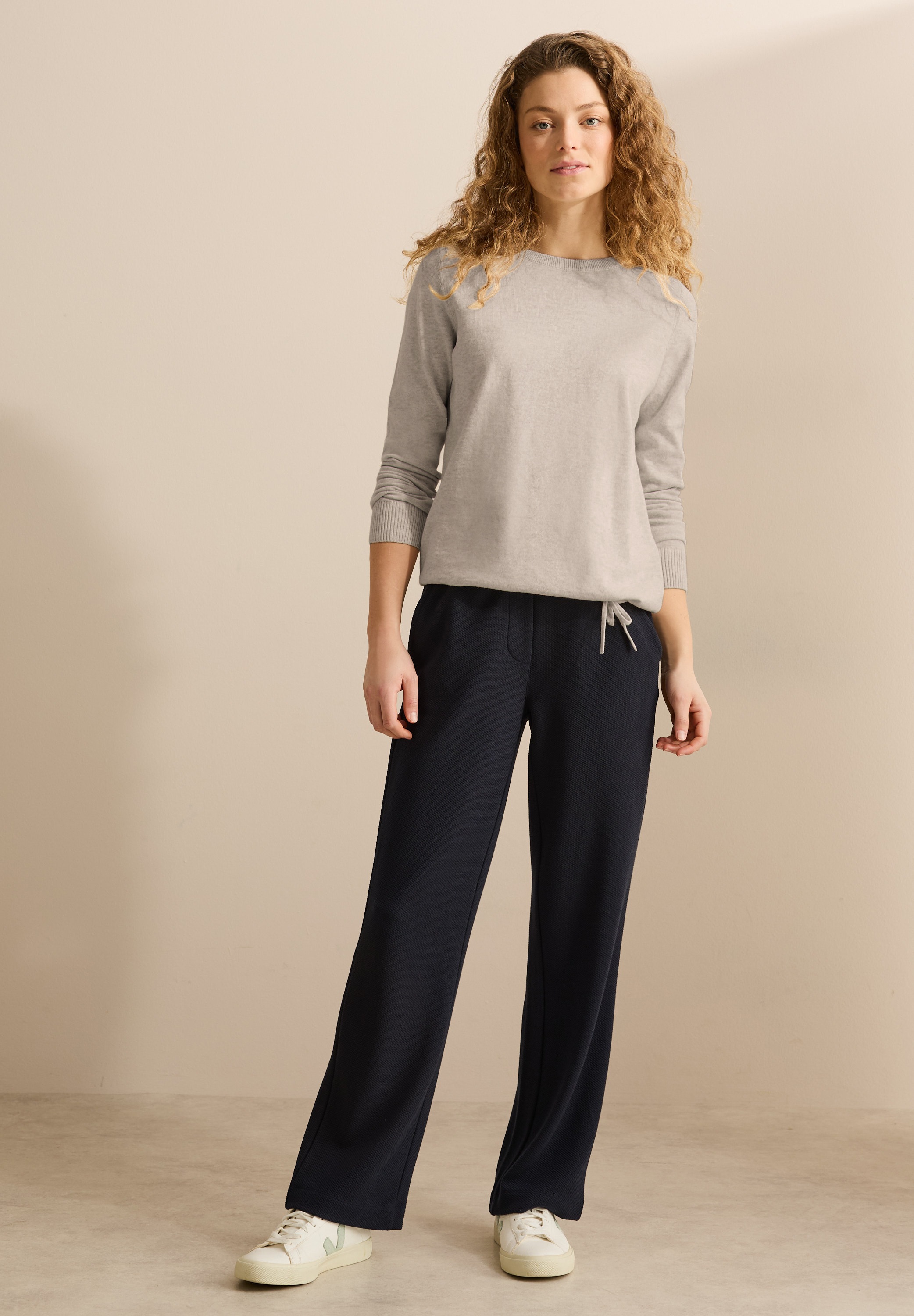 Cecil Strickpullover, aus reiner Baumwolle