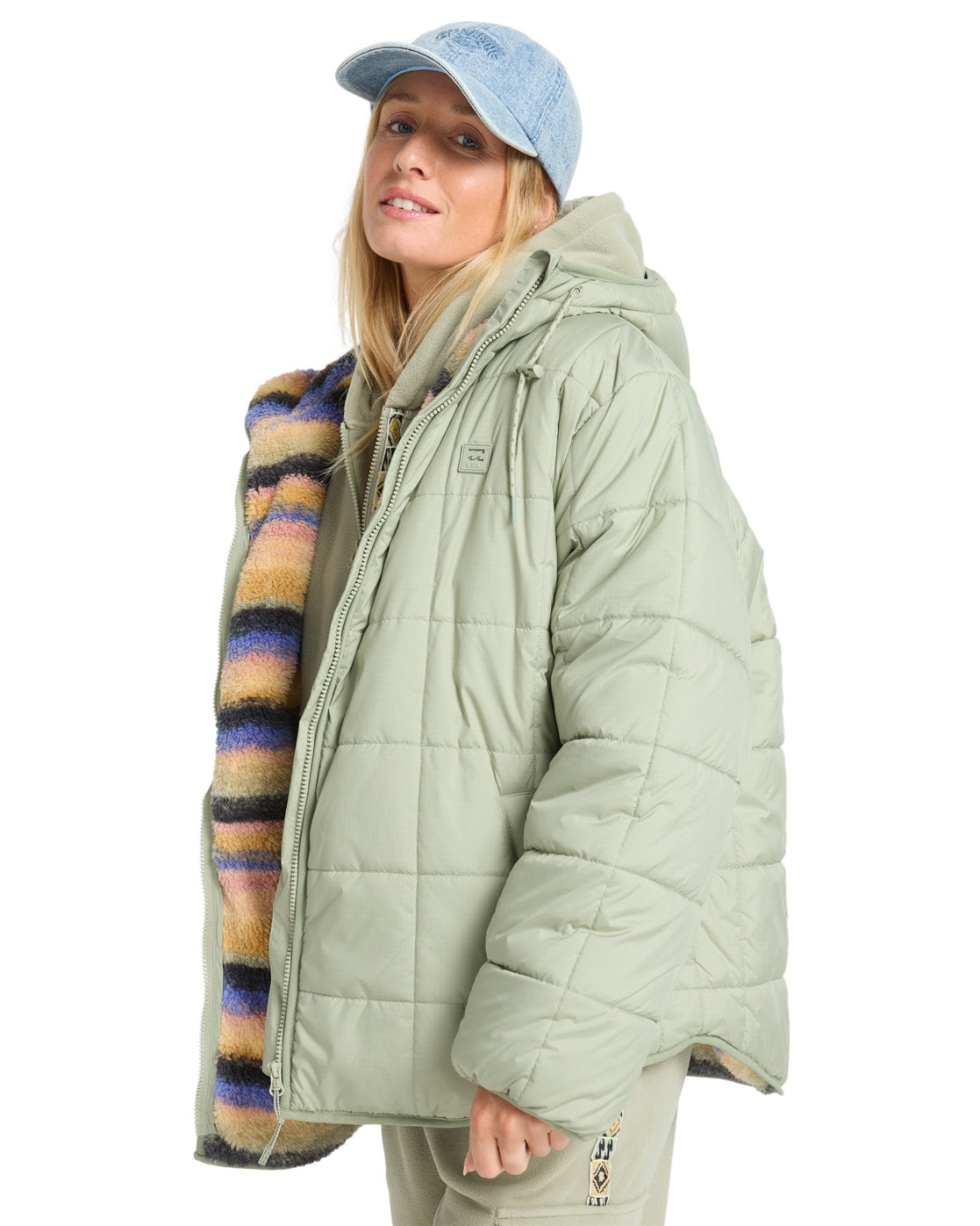 Billabong Outdoorjacke »Happy Camper« mit Kapuze