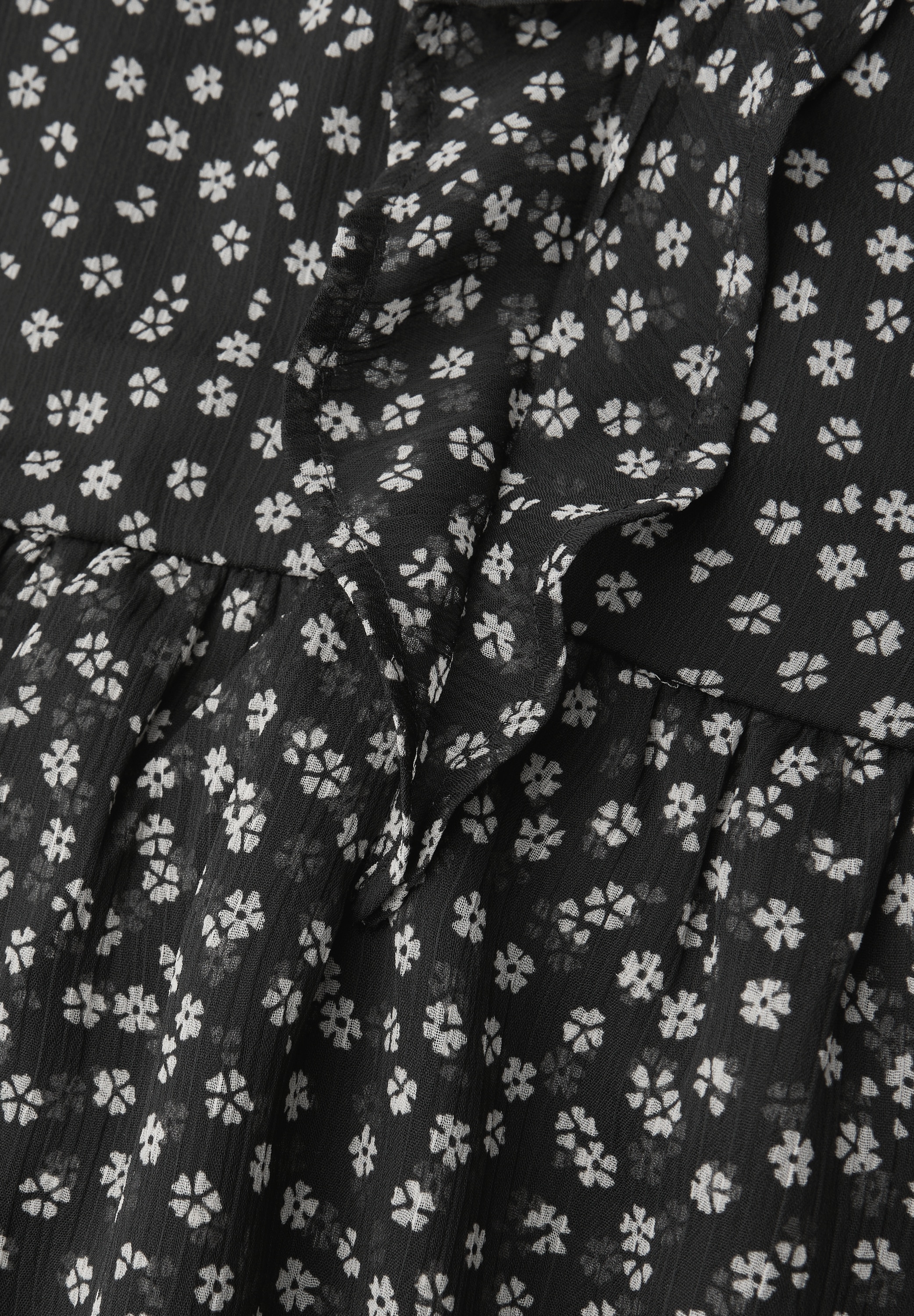 STREET ONE STUDIO Blusenkleid Ohne Taschen knielang