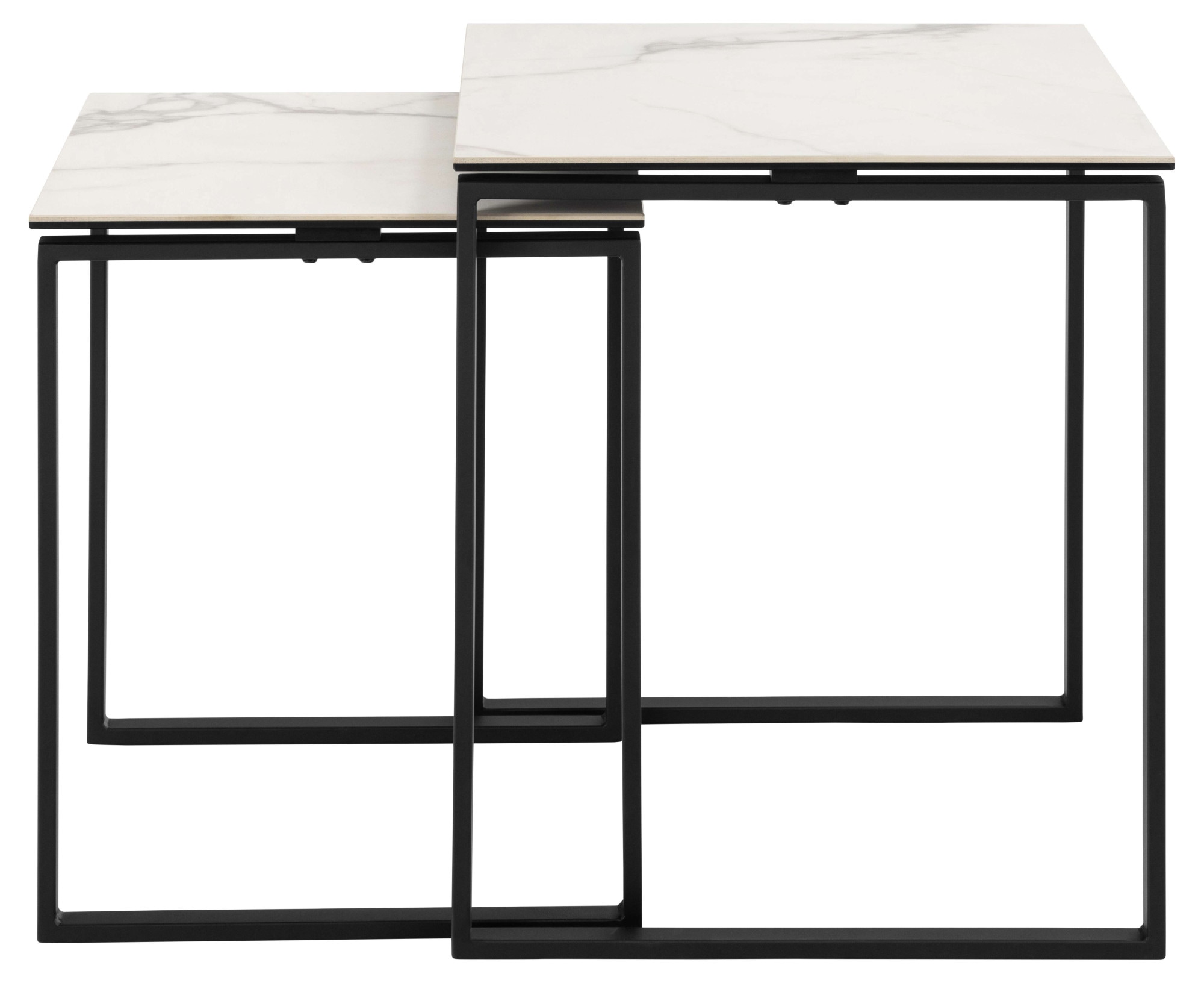 ACTONA GROUP Couchtisch "Katrine, 2er-Set, Kaffetisch, Keramik-Tischplatte, günstig online kaufen