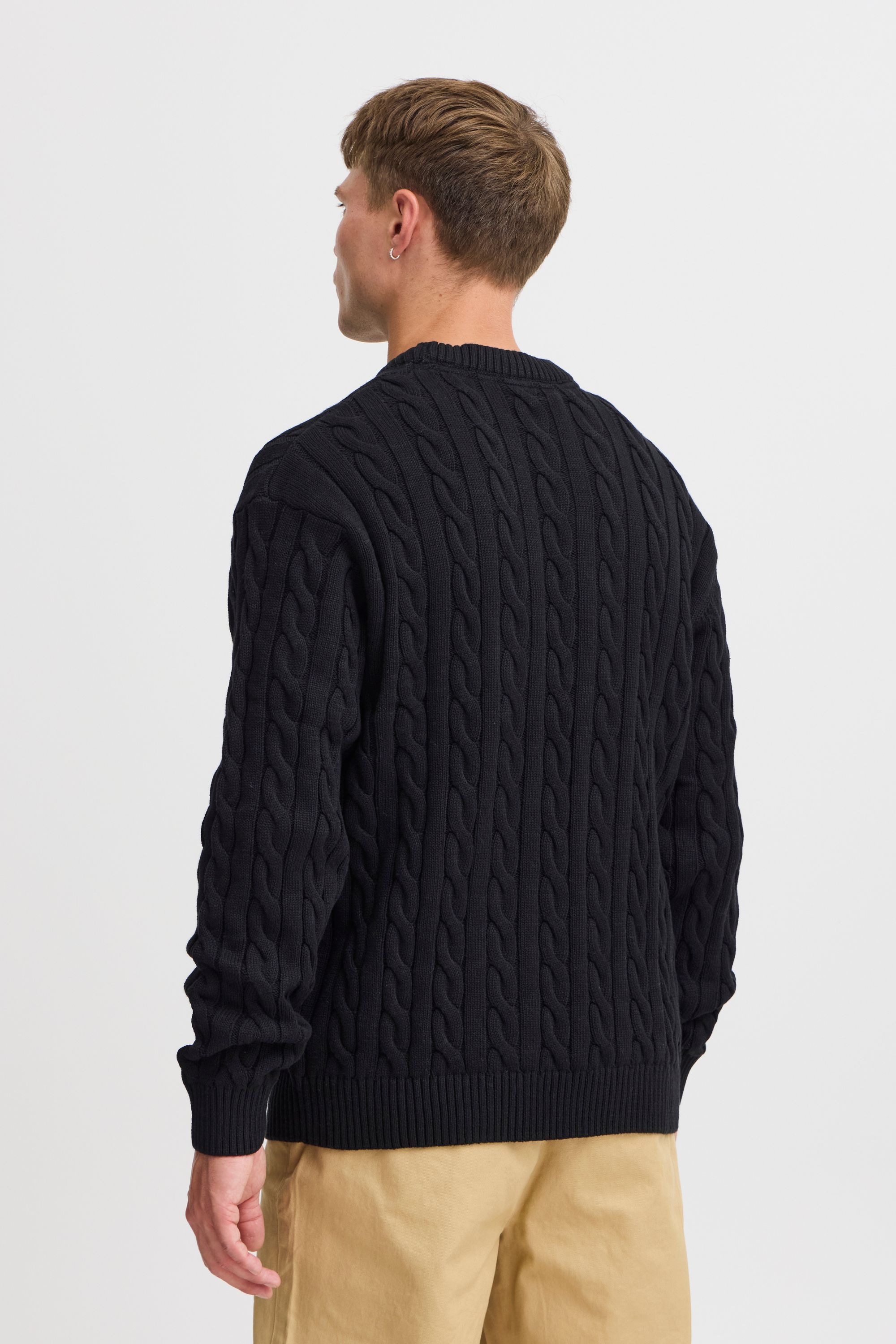 !Solid Strickfleece-Pullover »Strickpullover SDMALCOLM«