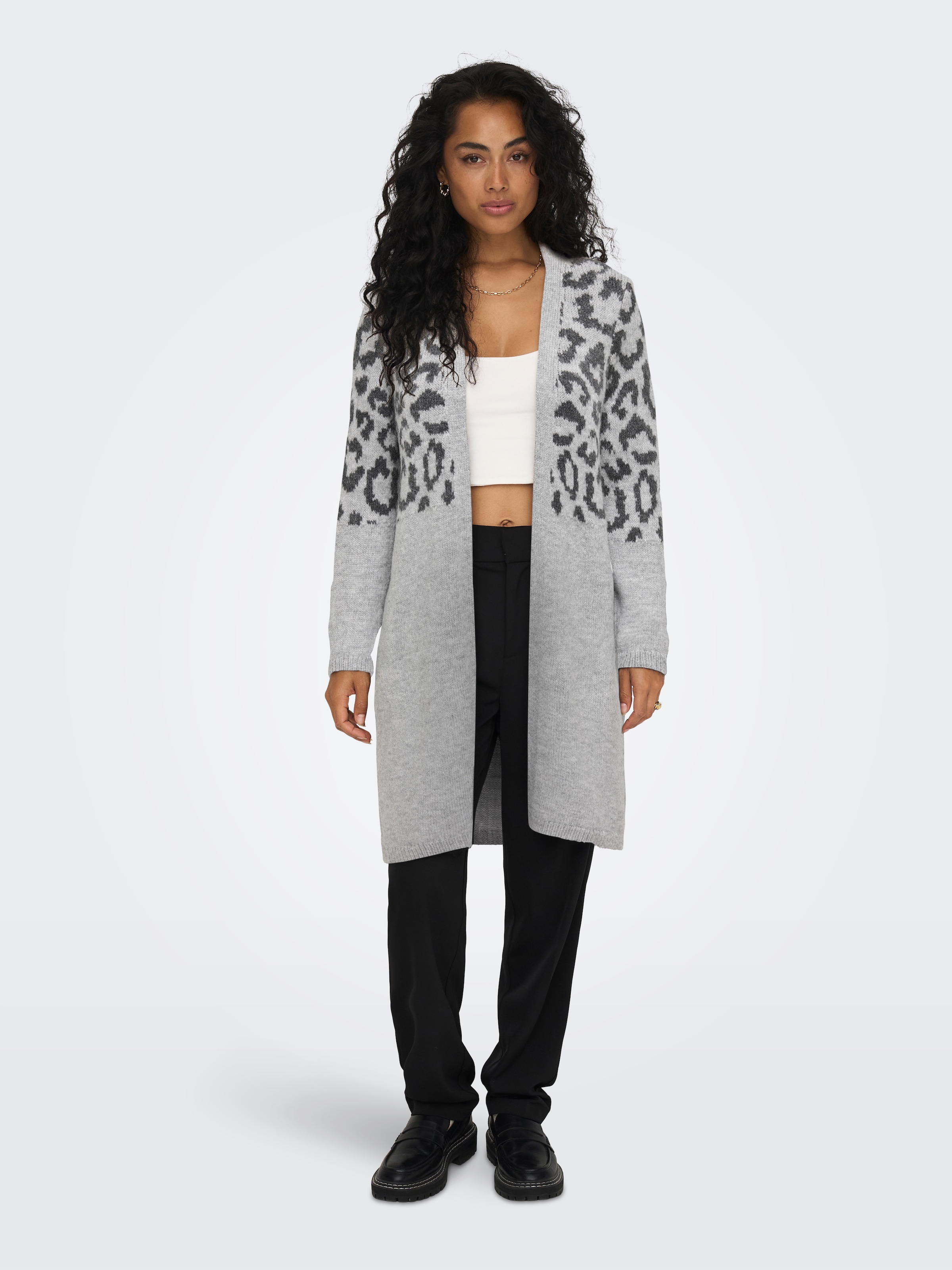 ONLY Strickjacke »ONLJADE ANIMAL LS CARDIGAN CC KNT«