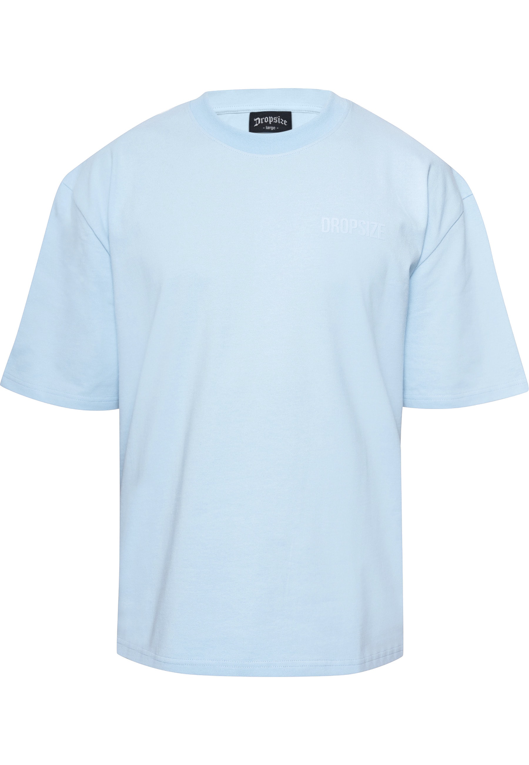 Dropsize T-Shirt "Dropsize Herren Heavy Overisze HD Print T-Shirt" 1 Stk.