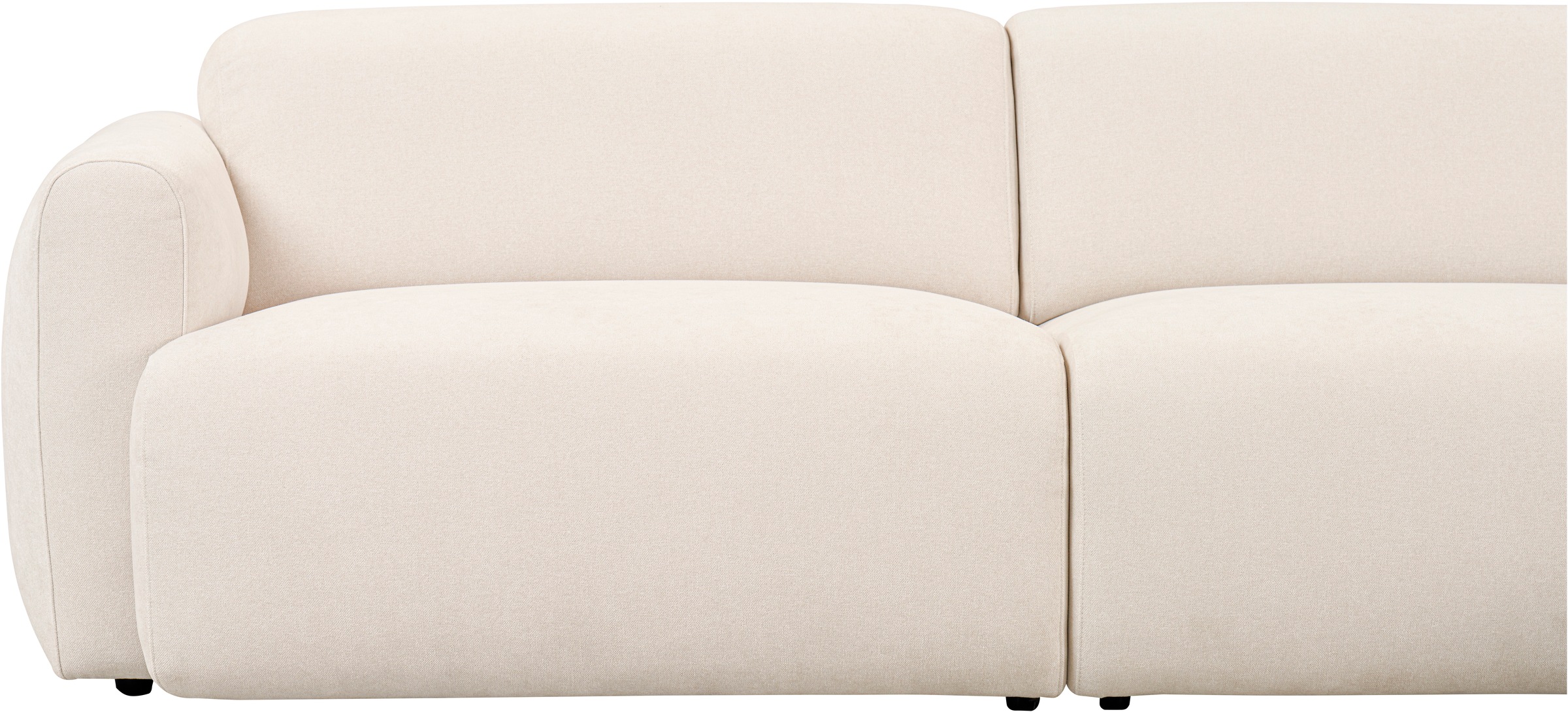 andas 3-Sitzer »Myrland«, Breite 230 cm, Chenille, Easy Clean Stoff, mit Kaltschaum