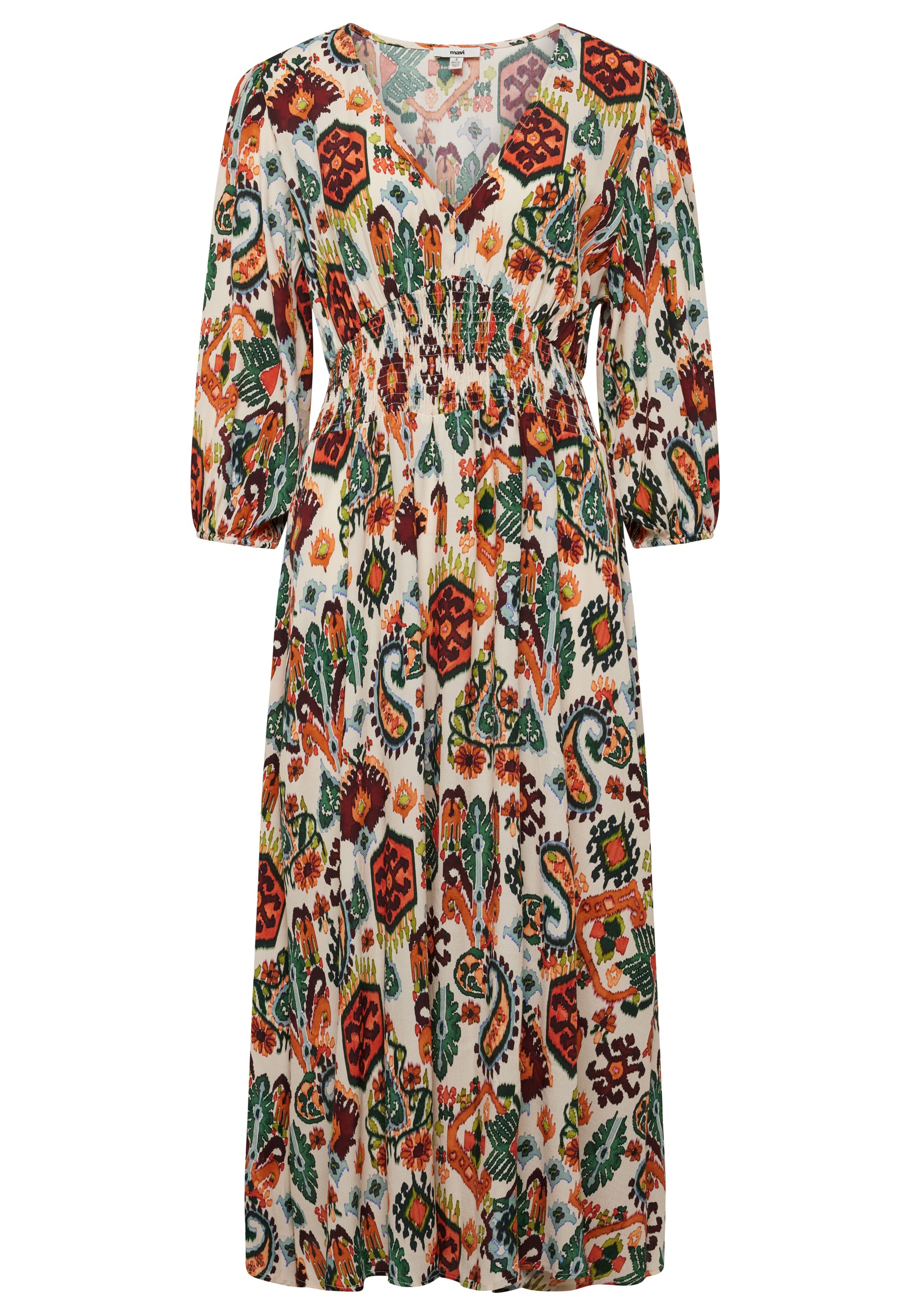 Mavi Maxikleid »PRINTED DRESS«, Langes Kleid