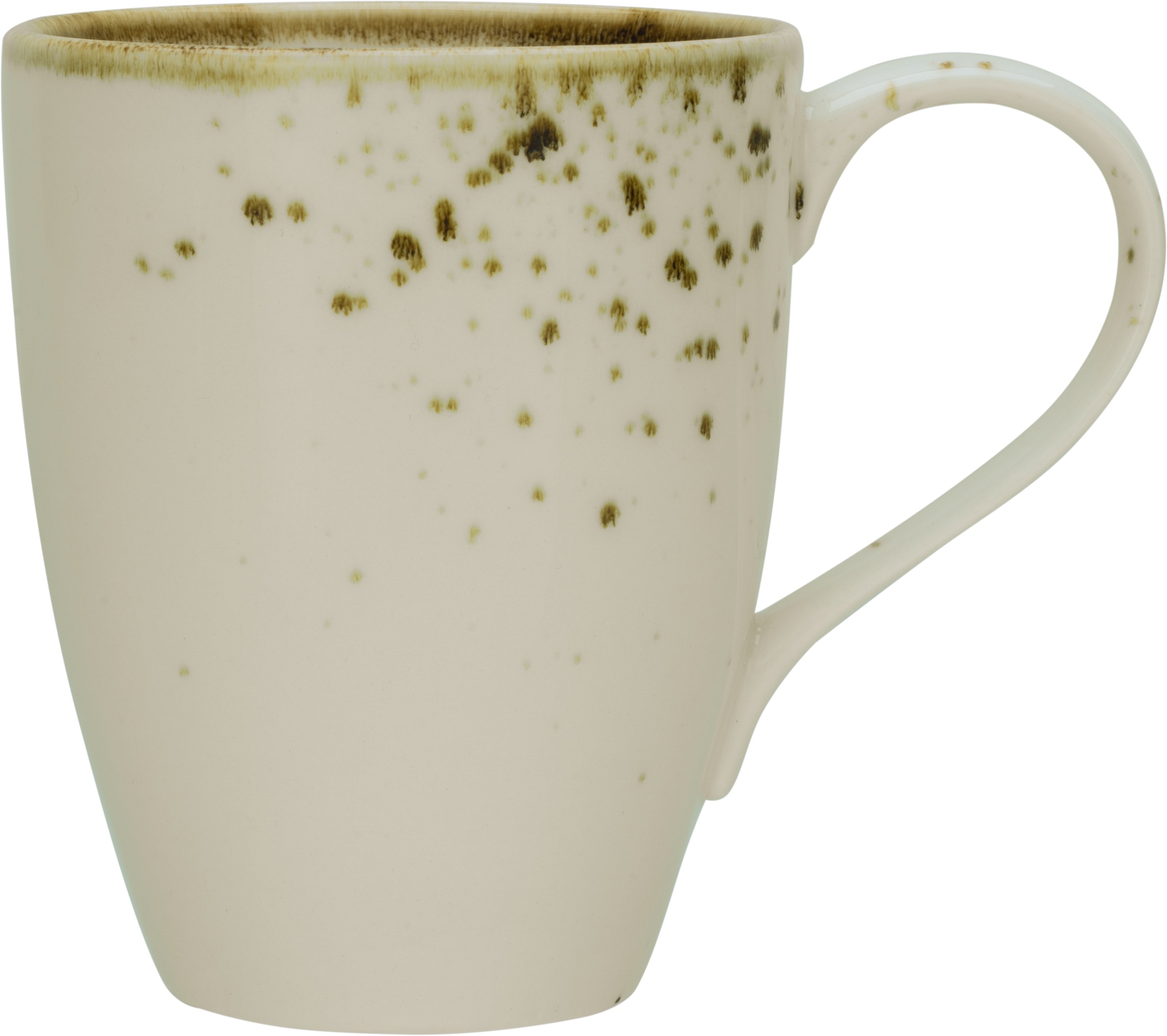 CreaTable Becher »Nature Collection Creme, Kaffeebecher 6-tlg« Naturverbundenes Design, Einzigartige Oberfläche