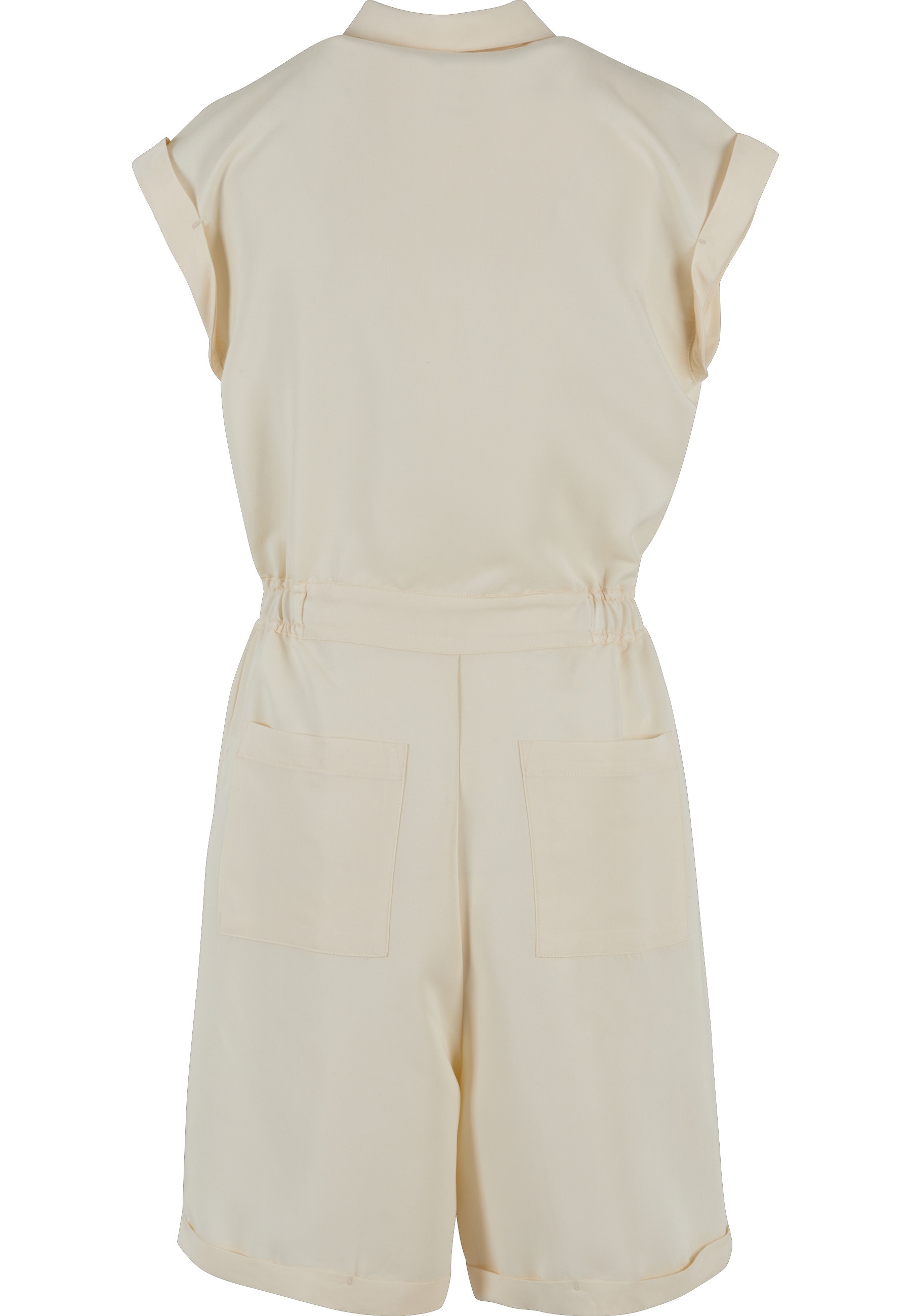 URBAN CLASSICS Jumpsuit »Urban Classics Damen Ladies Viscose Twill Jumpsuit« 1 Stk.