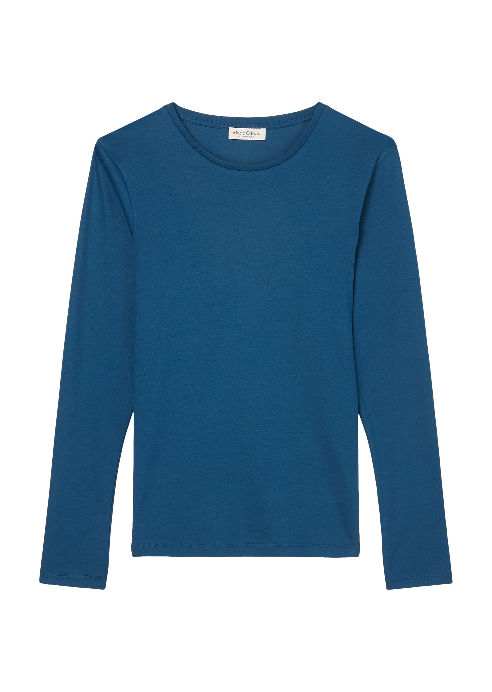 Marc O'Polo Langarmshirt »aus mercerisierter Bio-Baumwolle«