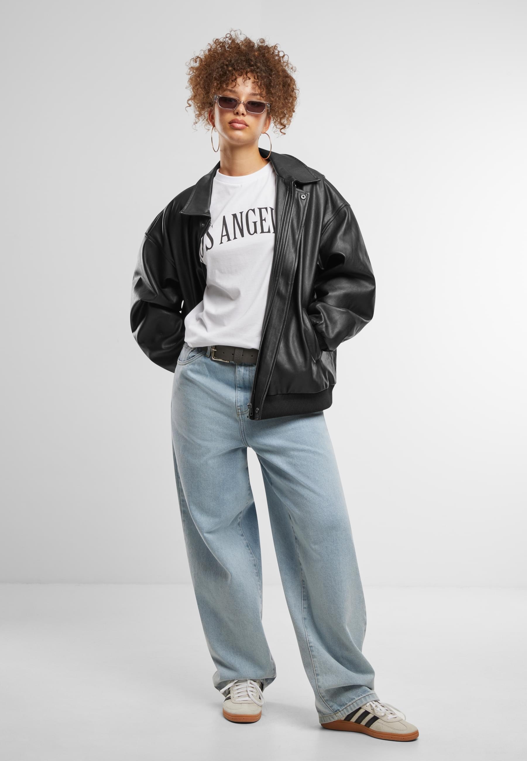 Miss Tee T-Shirt »Miss Tee Los Angeles City Wording Tee«, (1 tlg.)