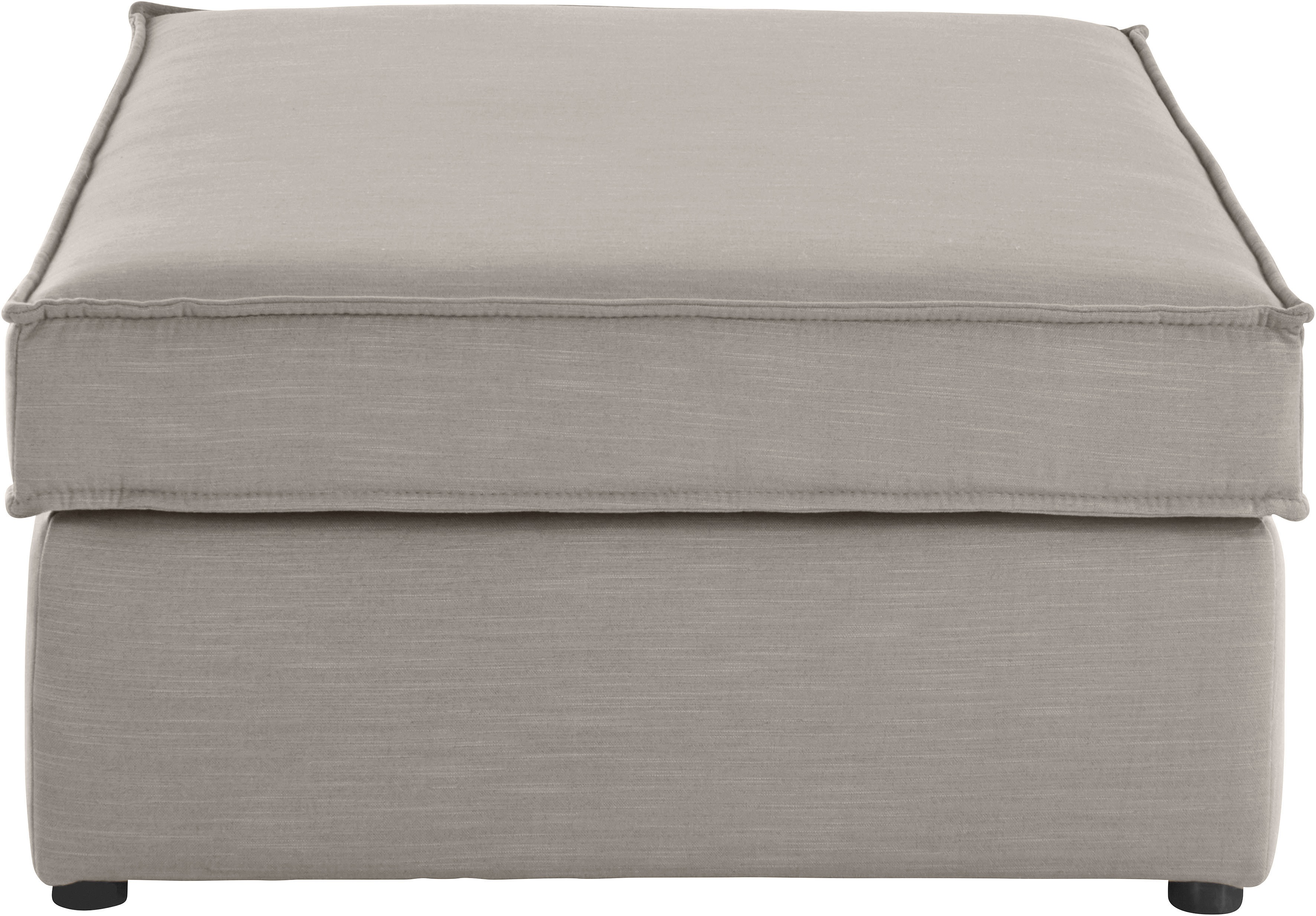 Thumbnail - OTTO home Polsterhocker "Florid" einzeln stellbar oder als Teil eines Modulsofas, auch in Cord