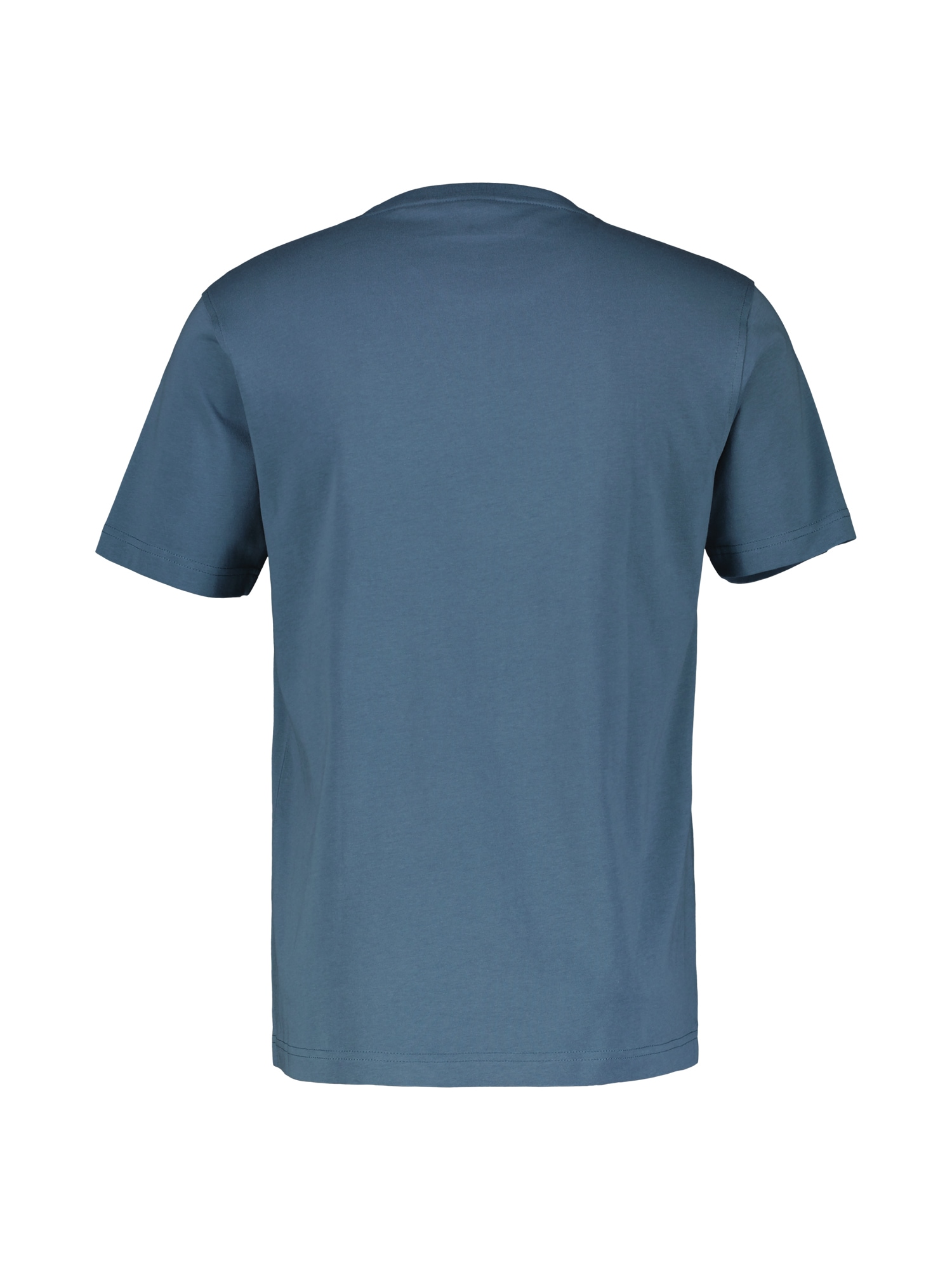 LERROS T-Shirt »LERROS Basic T-Shirt mit Logostitch, unifarben«