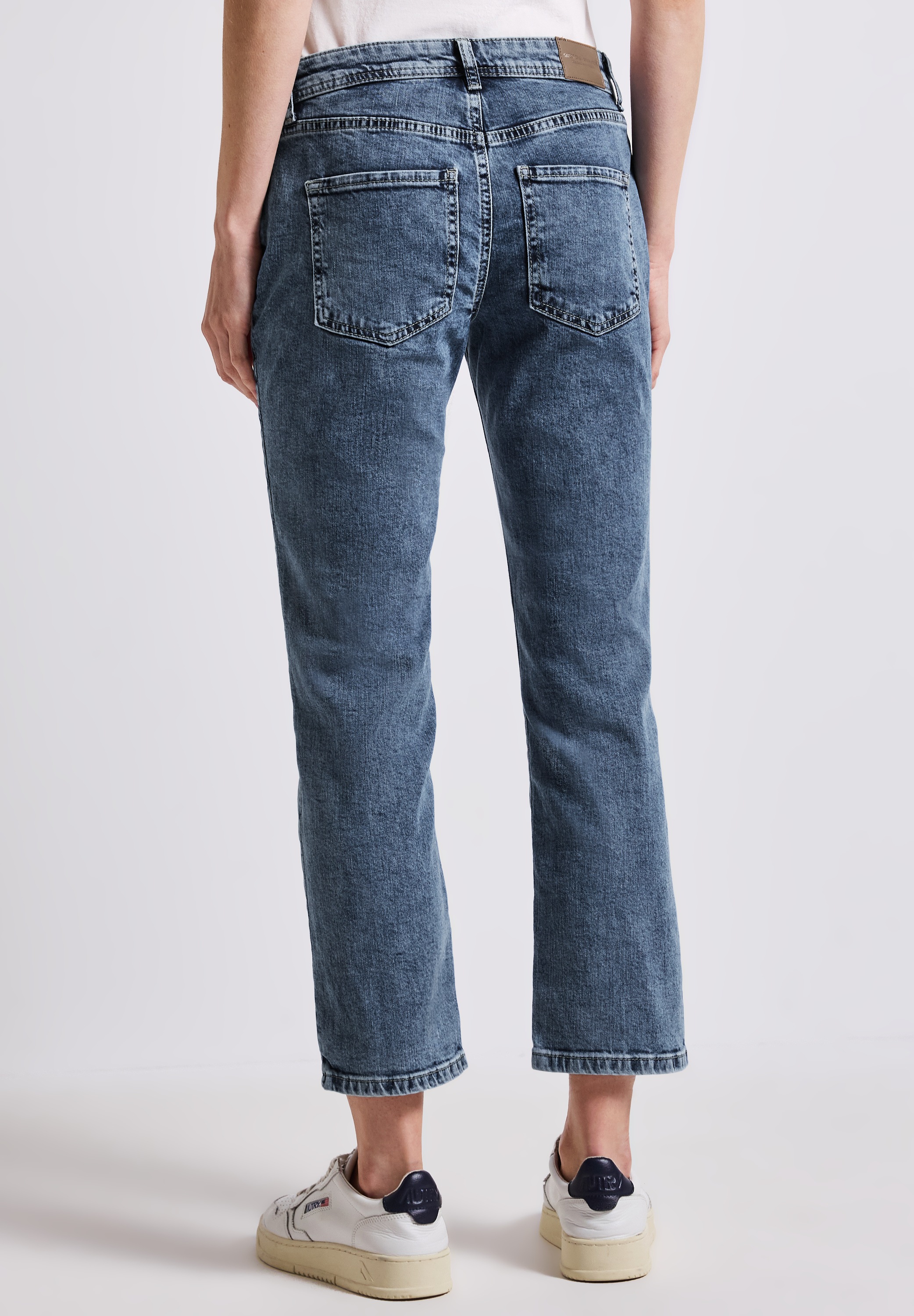 STREET ONE Slim-fit-Jeans, Middle Waist günstig online kaufen