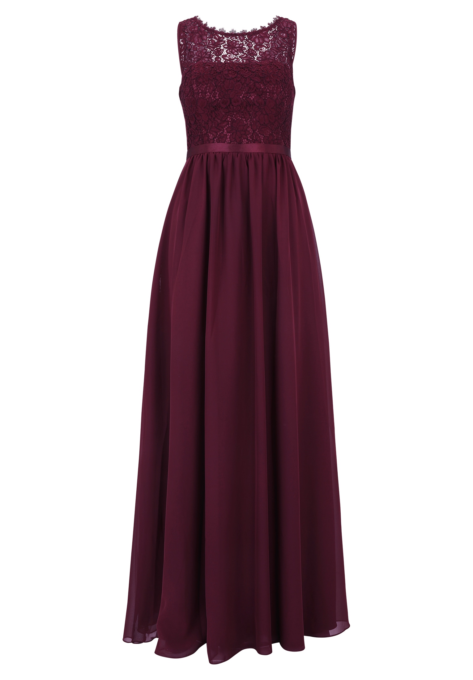 Vera Mont Cocktailkleid »Vera Mont Damen Abendkleid mit Spitze«, Bogenkante