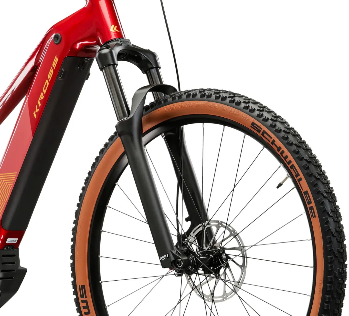 Kross »E-MTB Influx Hybrid 4.0 21,3Ah / 800 Wh 29 Zoll rot  12 Gänge 2026« 12 Gang Shimano DEORE M6100 Schaltwerk Kettenschaltung Mittelmotor 250 W
