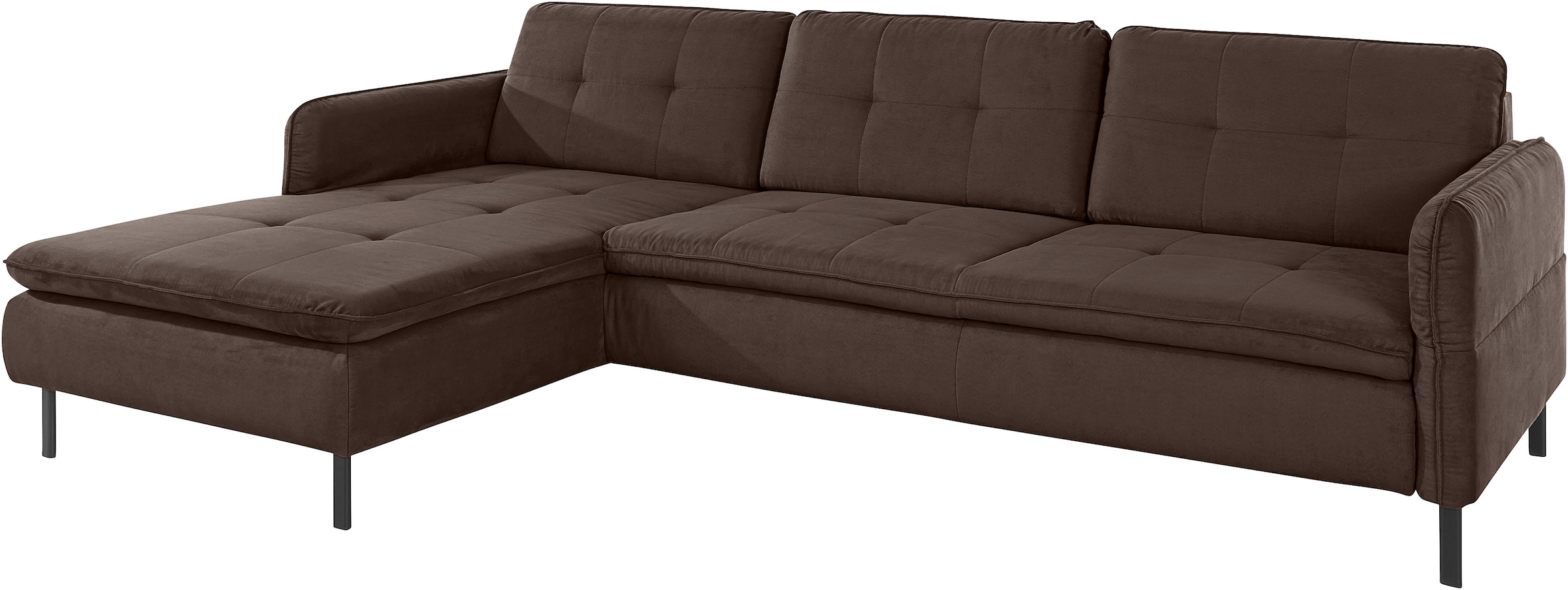 INOSIGN Ecksofa »Birkholm L-Form«, Armlehnverstellung, auch in Easy Clean Bezug - mit Wasser zu reinigen