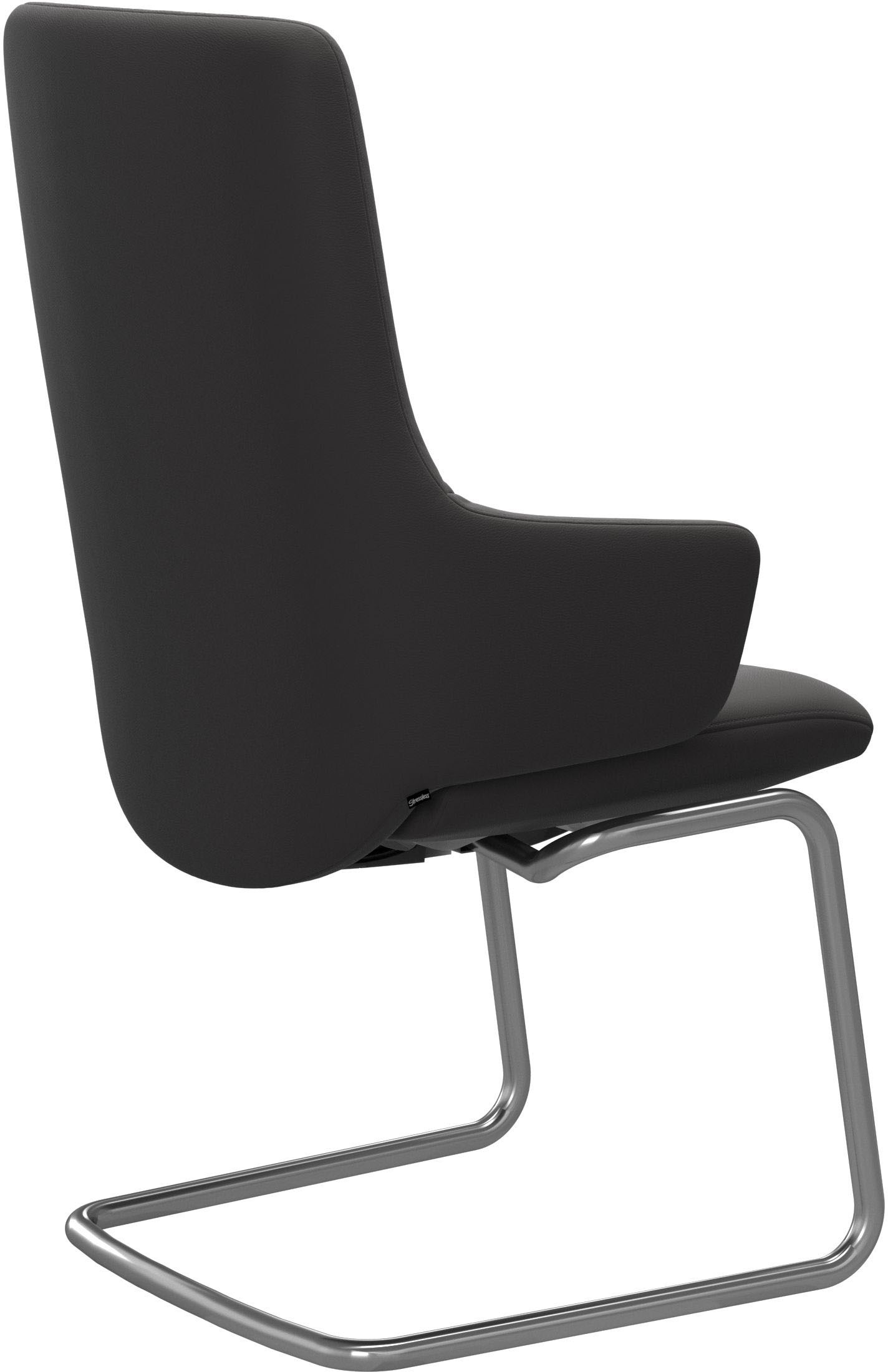 Stressless® Polsterstuhl »Laurel«, Leder PALOMA, High Back mit Armlehne, Größe L, mit Beinen aus Stahl in Chrom matt