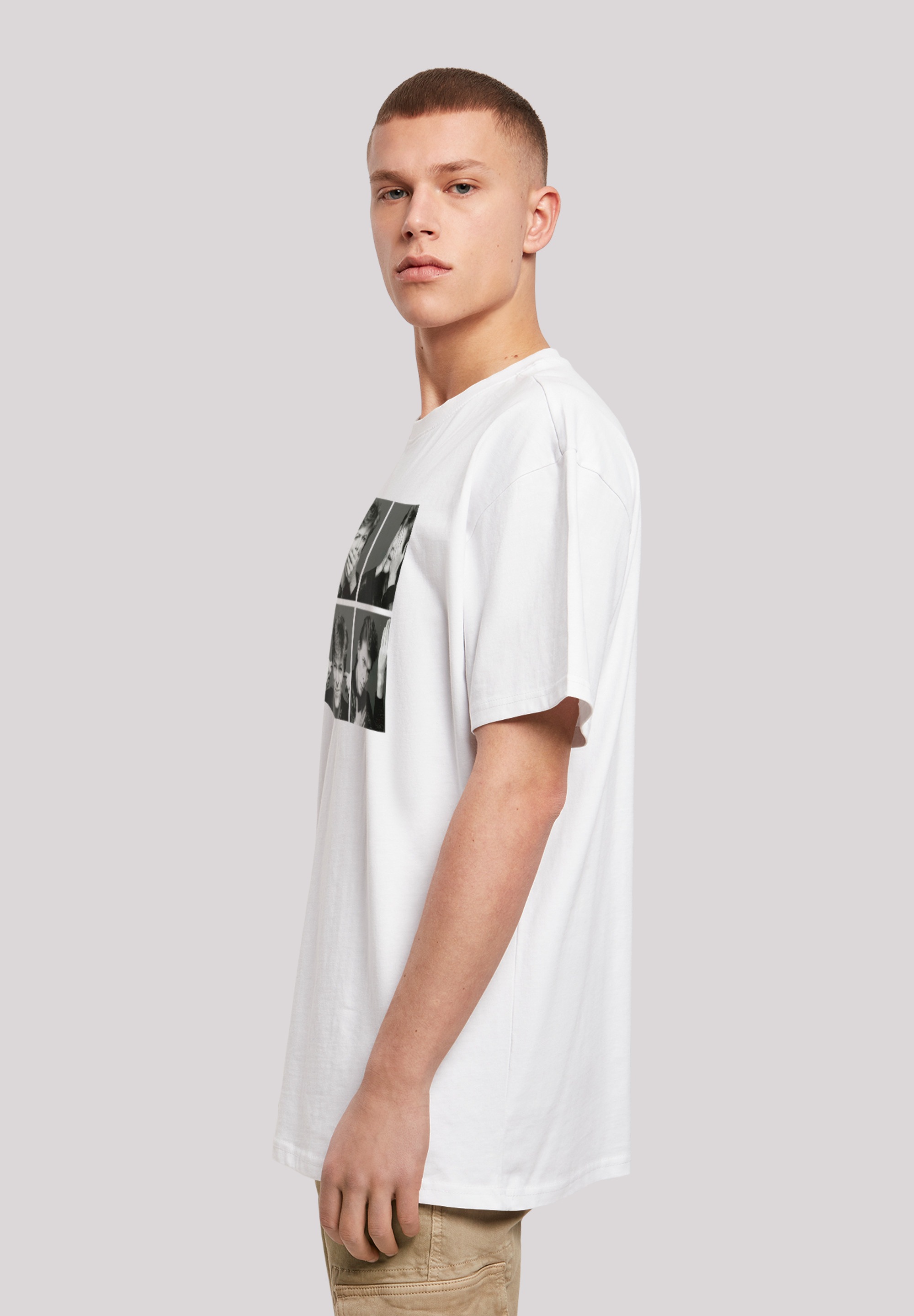 F4NT4STIC T-Shirt »David Bowie Photo Collage«, Print