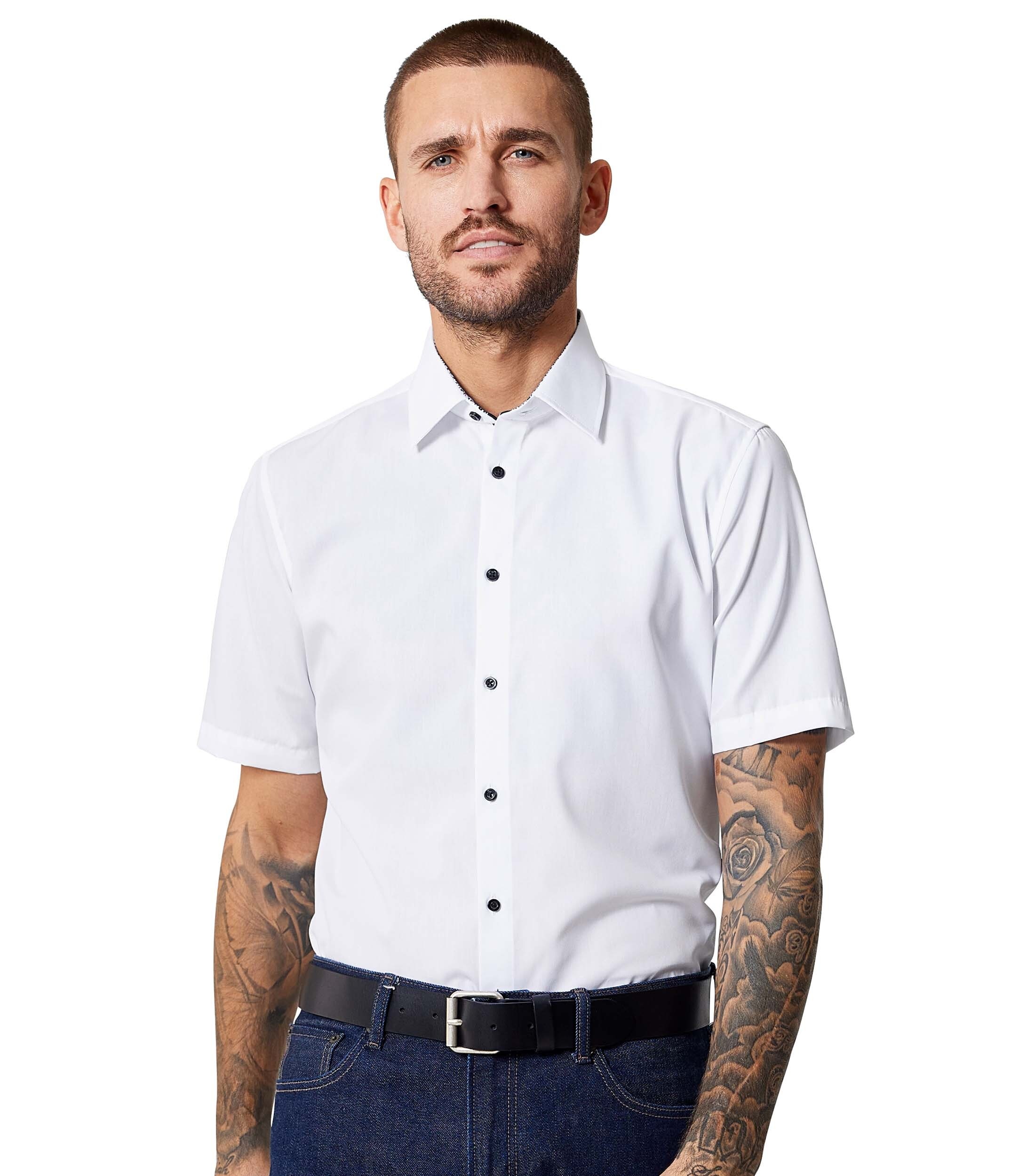 VENTI Businesshemd "VENTI Businesshemd Kurzarm uni" günstig online kaufen