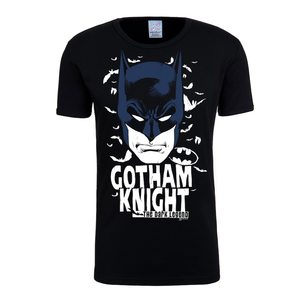 LOGOSHIRT T-Shirt »Batman - Gotham Knight«, mit lizenziertem Originaldesign