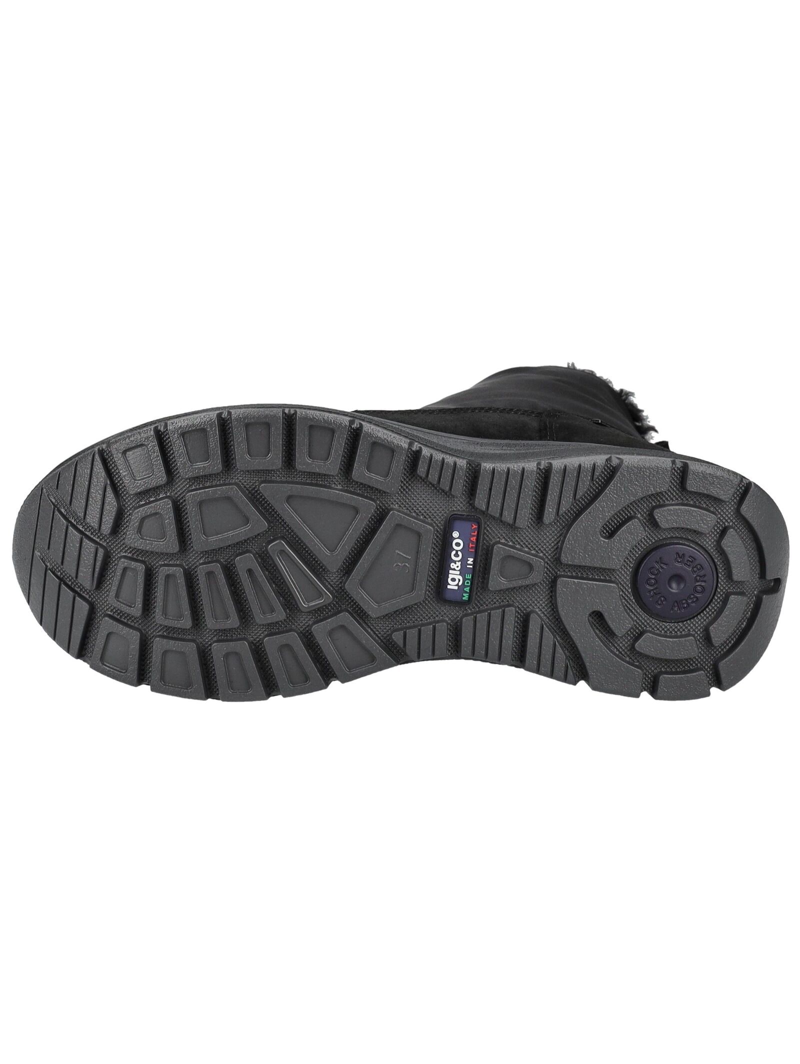 IGI & CO Schnürstiefelette »IGI & CO Stiefelette Nubukleder/Textil«