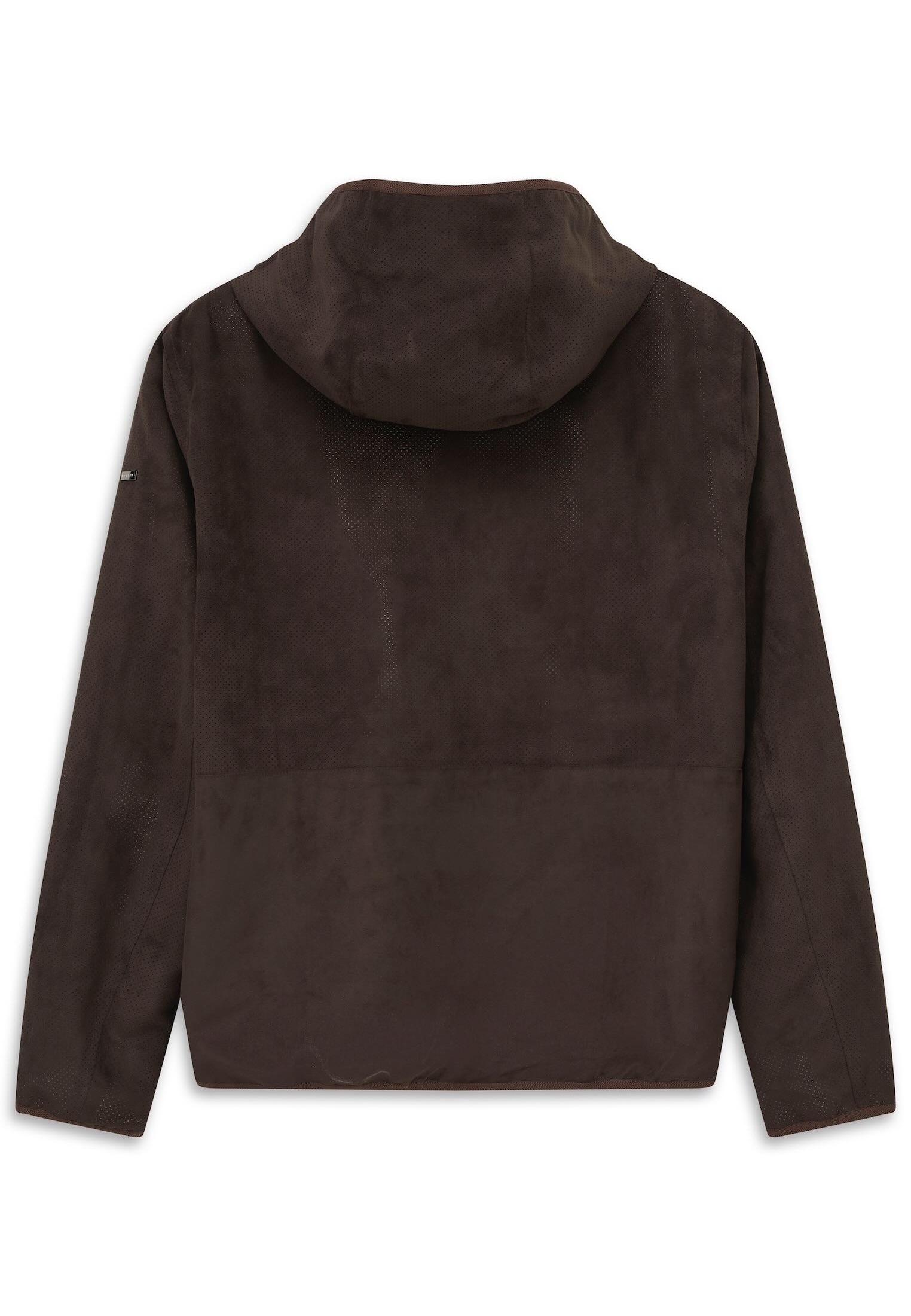 bugatti Kurzjacke "Premium Suede" Regular Fit wasserabweisend mit Kapuze günstig online kaufen