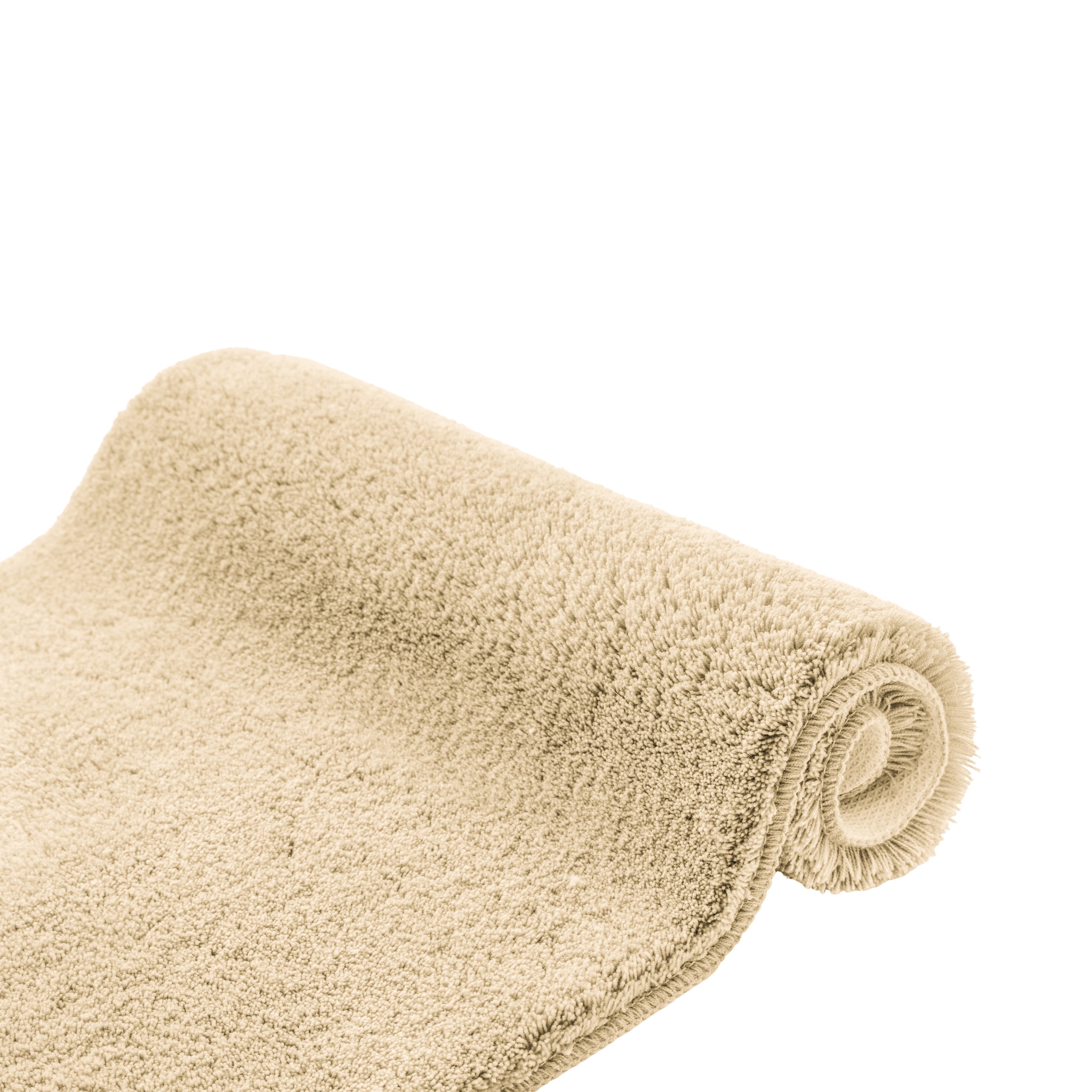 Bruno Banani Badematte »Lana Premium, Badvorleger, Badezimmer Teppich« Höhe 30 mm rutschhemmend beschichtet fußbodenheizungsgeeignet | schnell trocknend | strapazierfähig Badteppich, Badematten, unifarben, rechteckig, 3-tlg. Set & halbrund