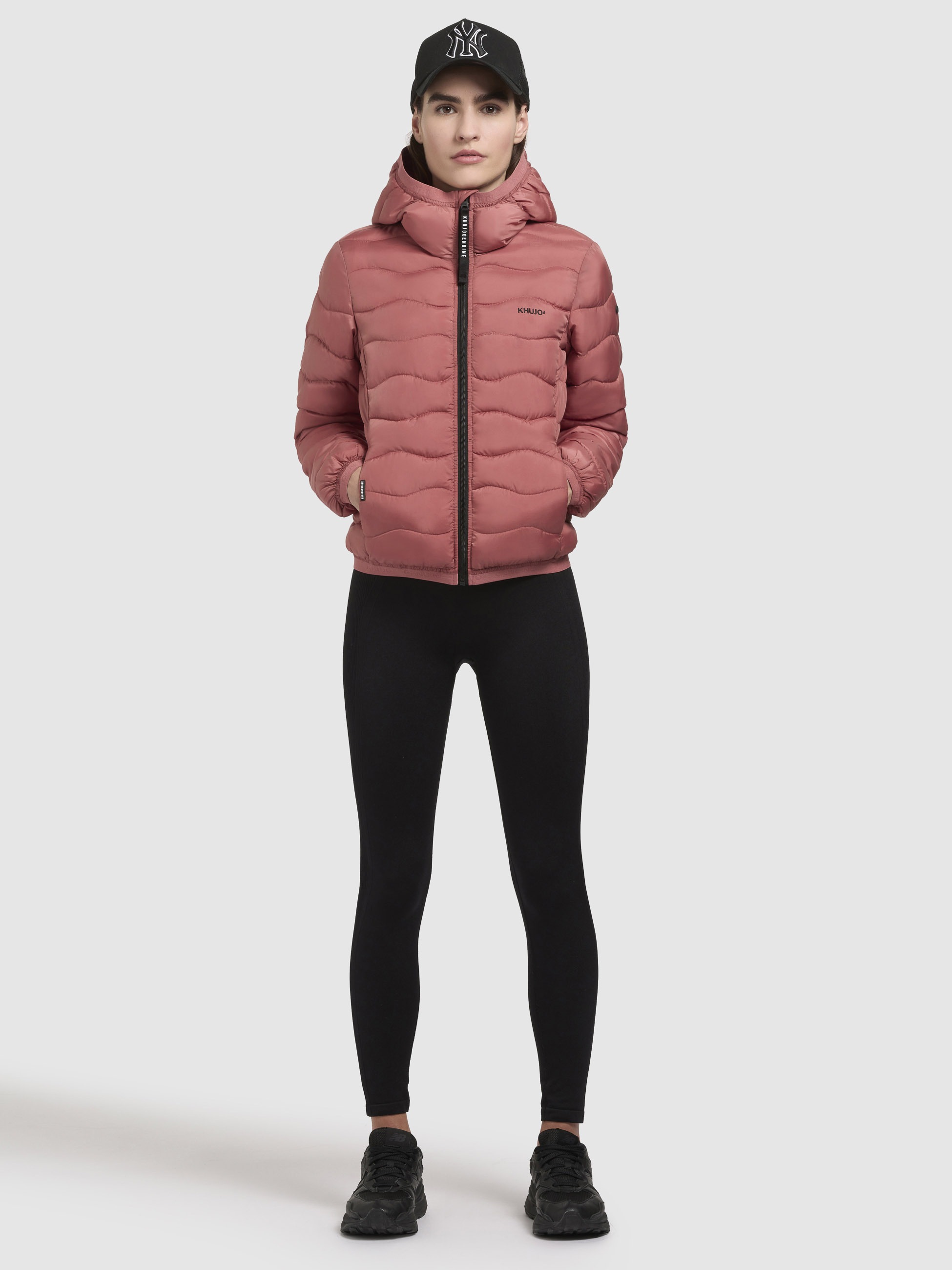 khujo Steppjacke »NARGO«, mit Kapuze