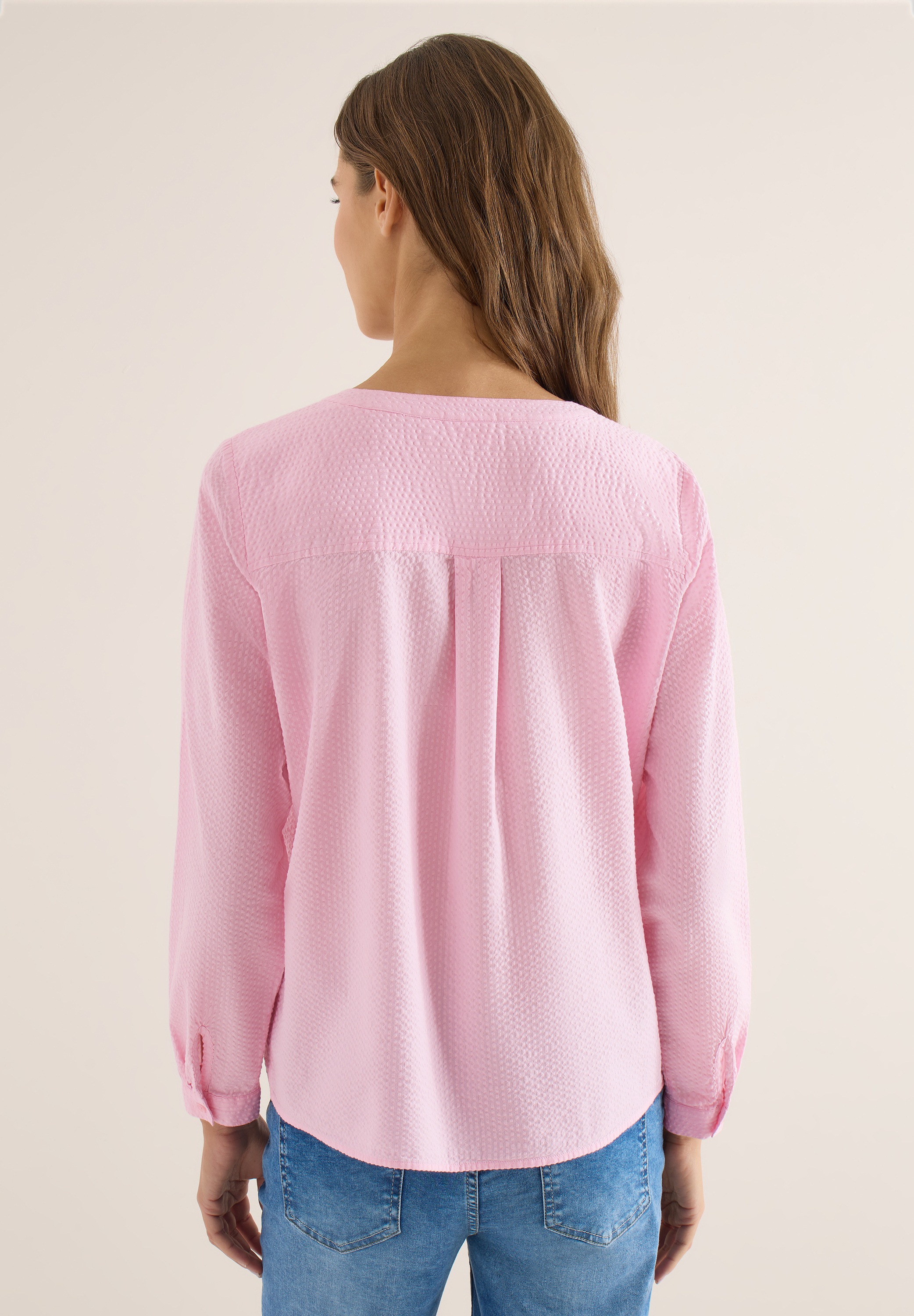 Cecil Langarmbluse im soften Baumwoll-Mix günstig online kaufen