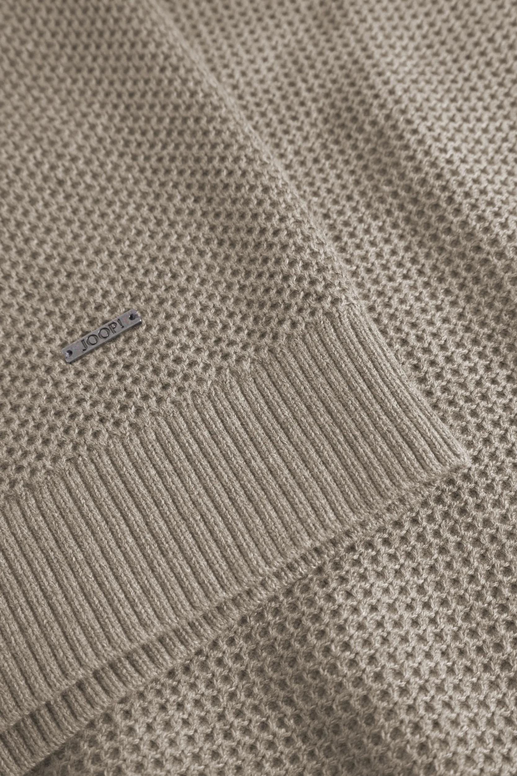 JOOP! Rundhalspullover »Nadion« Modern fit, modische Strickstruktur