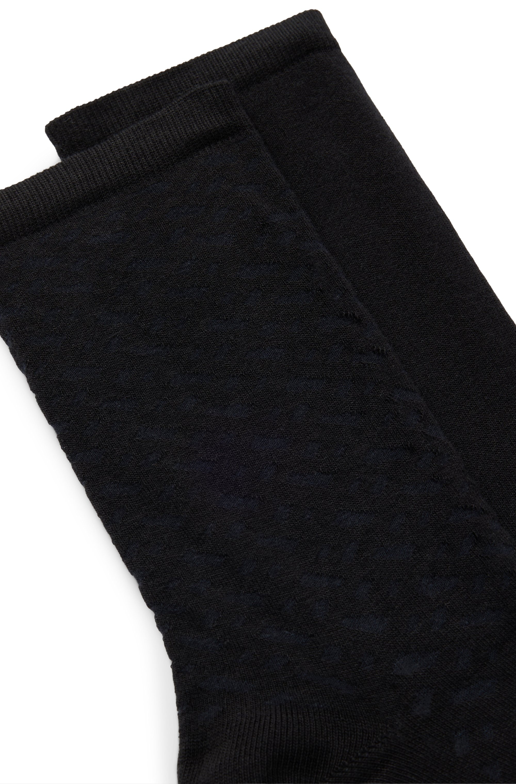 BOSS Freizeitsocken »2P RS Monogram CC«, (Packung, 2 Paar, 2er-Pack), aus weicher Baumwollmischung