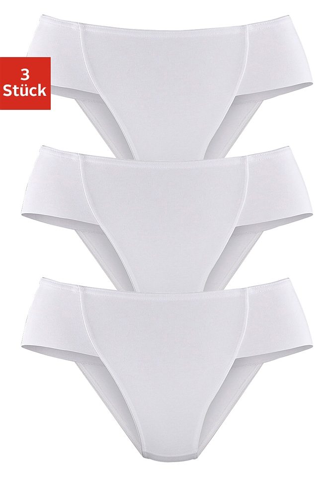 petite fleur by Lascana Formslip 3er-Pack, shape wear, unifarben, Baumwollmischung