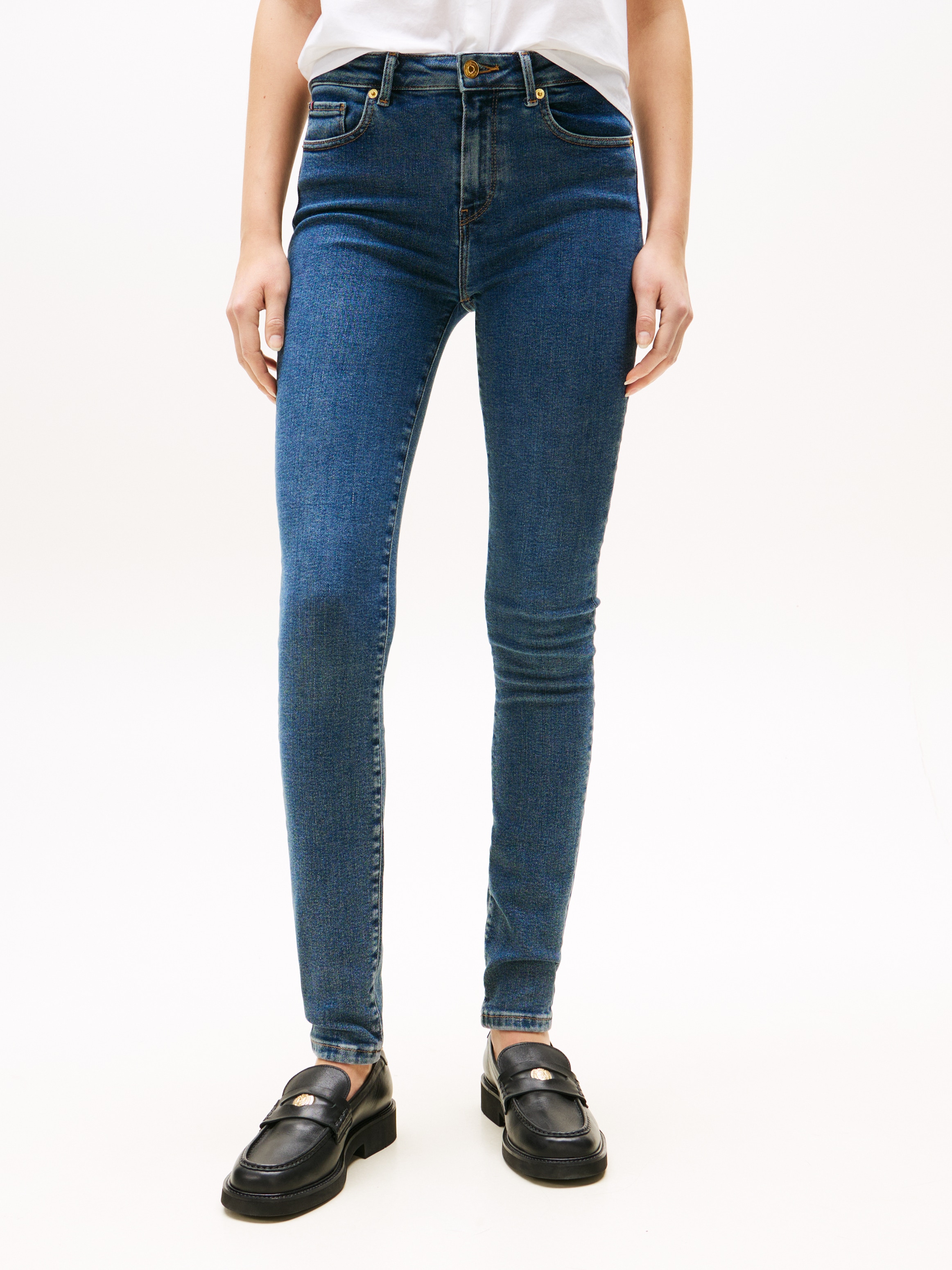 Tommy Hilfiger Skinny-fit-Jeans "DNM DEE COMO SKINNY RW" günstig online kaufen