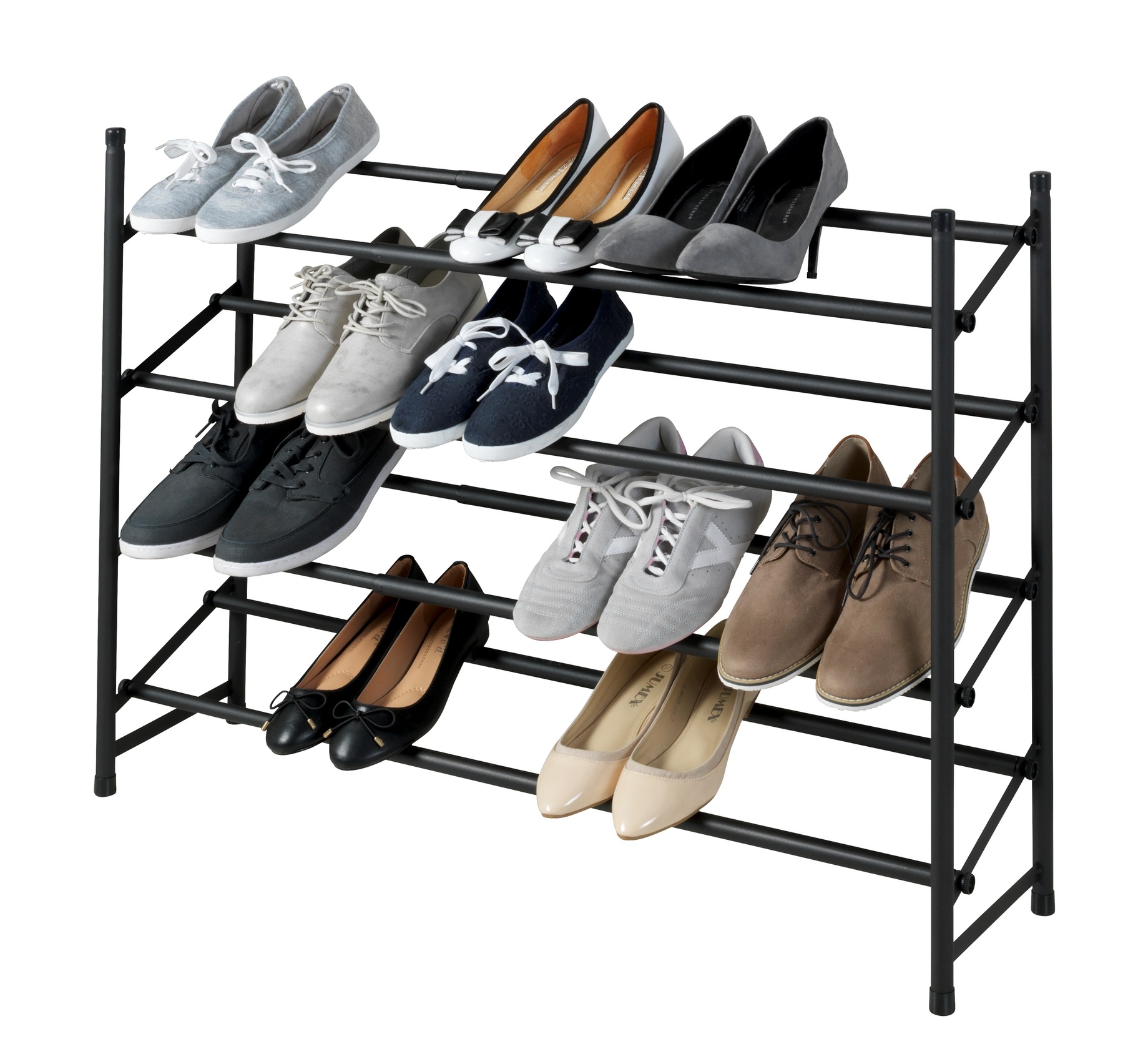WENKO Schuhregal "Modell Hero", ausziehbar, 62 bis 115 cm, für 24 Paar Schu günstig online kaufen