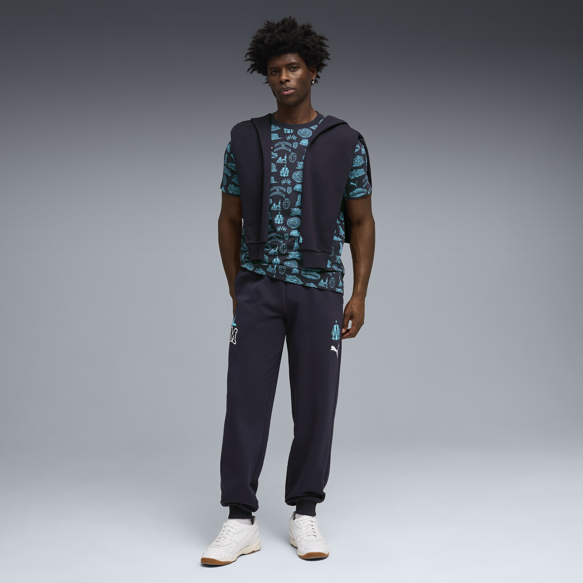 PUMA Sporthose »Olympique de Marseille FtblCulture Jogginghose Herren«