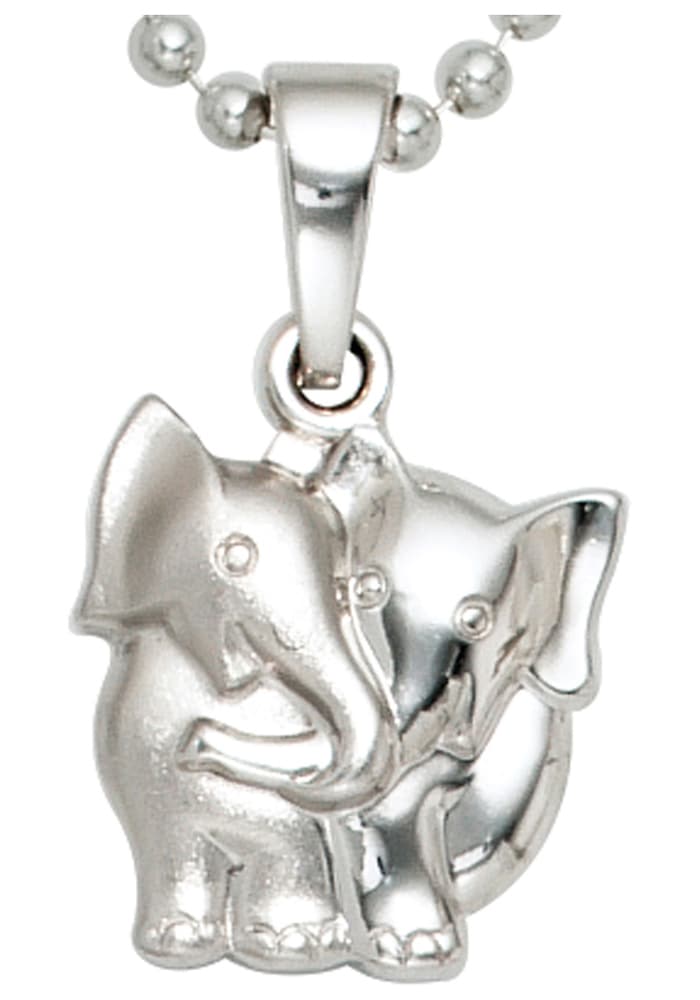 JOBO Kettenanhänger »Anhänger Elefant«, 925 Silber