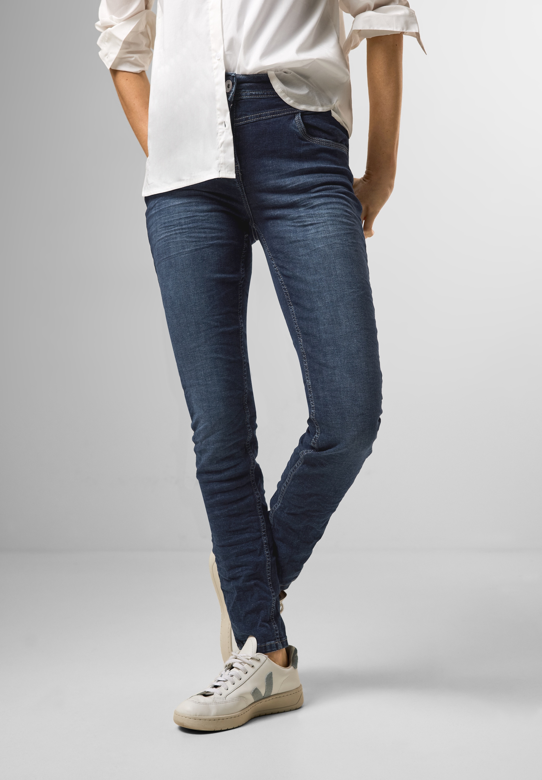 Cecil Gerade Jeans, 4-Pocket Style