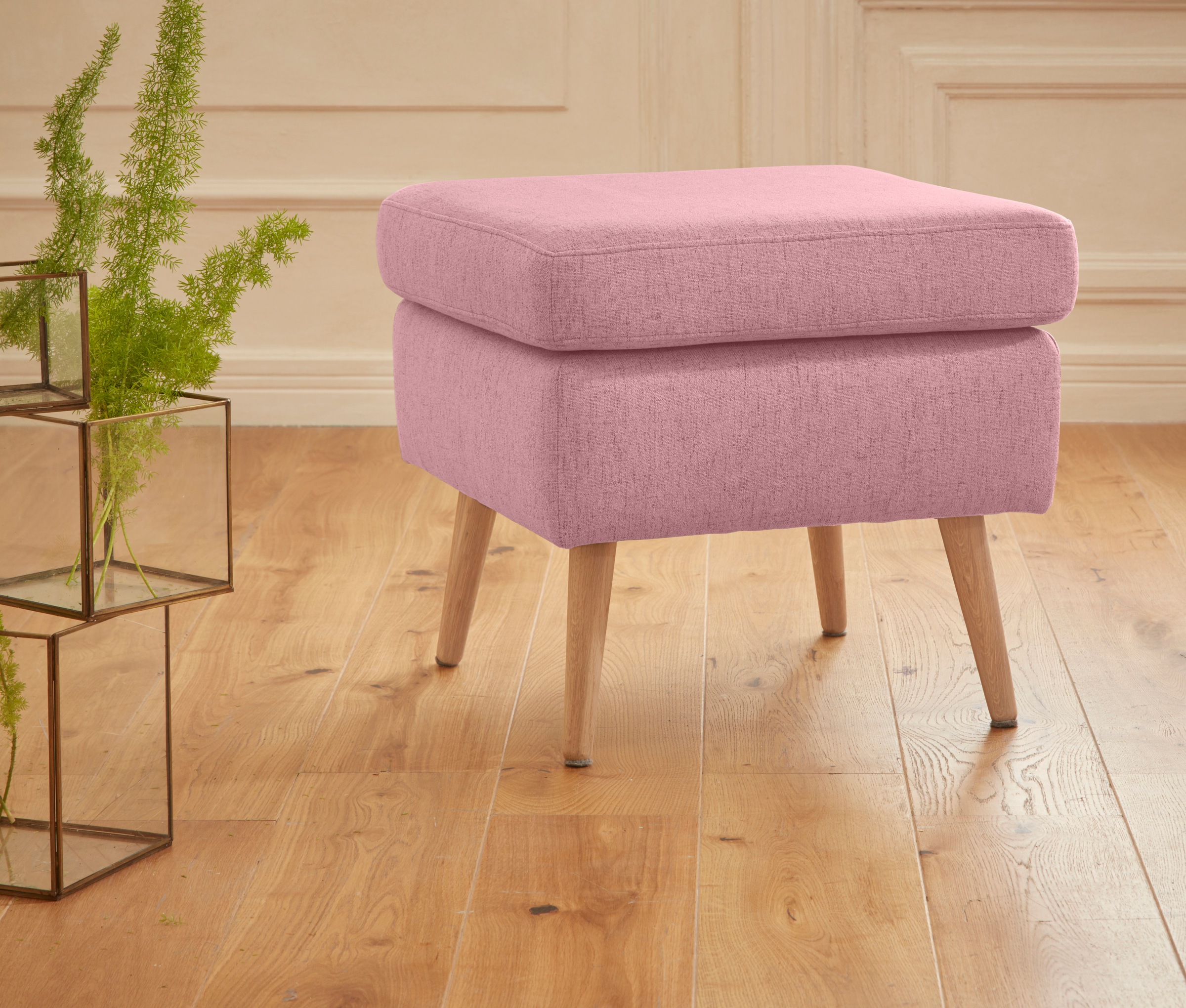 Home affaire Polsterhocker "Sallito" die kleinere Version von "Salla", in 6 günstig online kaufen