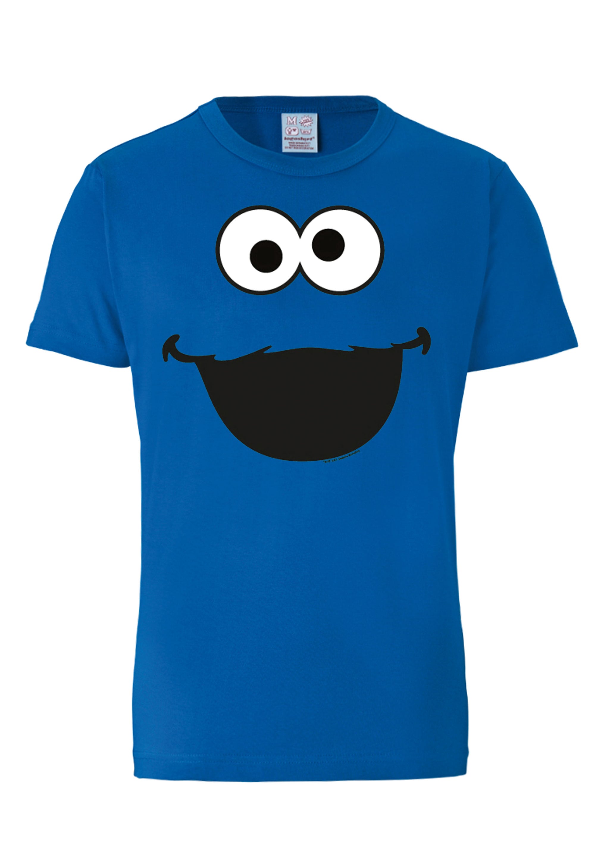 LOGOSHIRT T-Shirt »Sesamstraße - Krümelmonster Gesicht«, mit lizenziertem  Print kaufen | BAUR