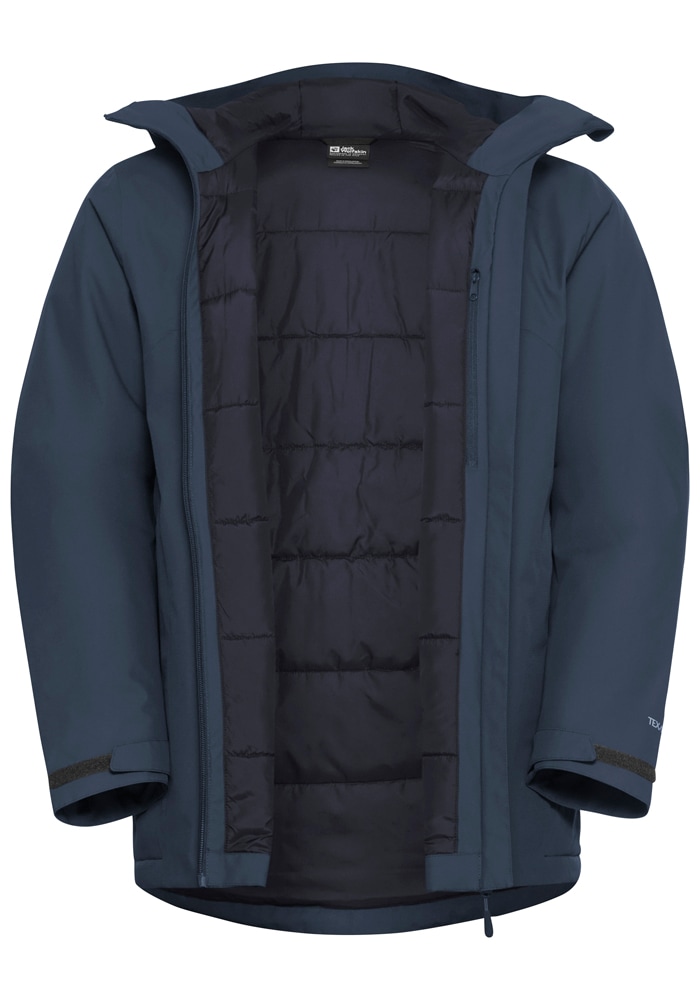 Jack Wolfskin Outdoorjacke »WISPER INS JKT M«, mit Kapuze