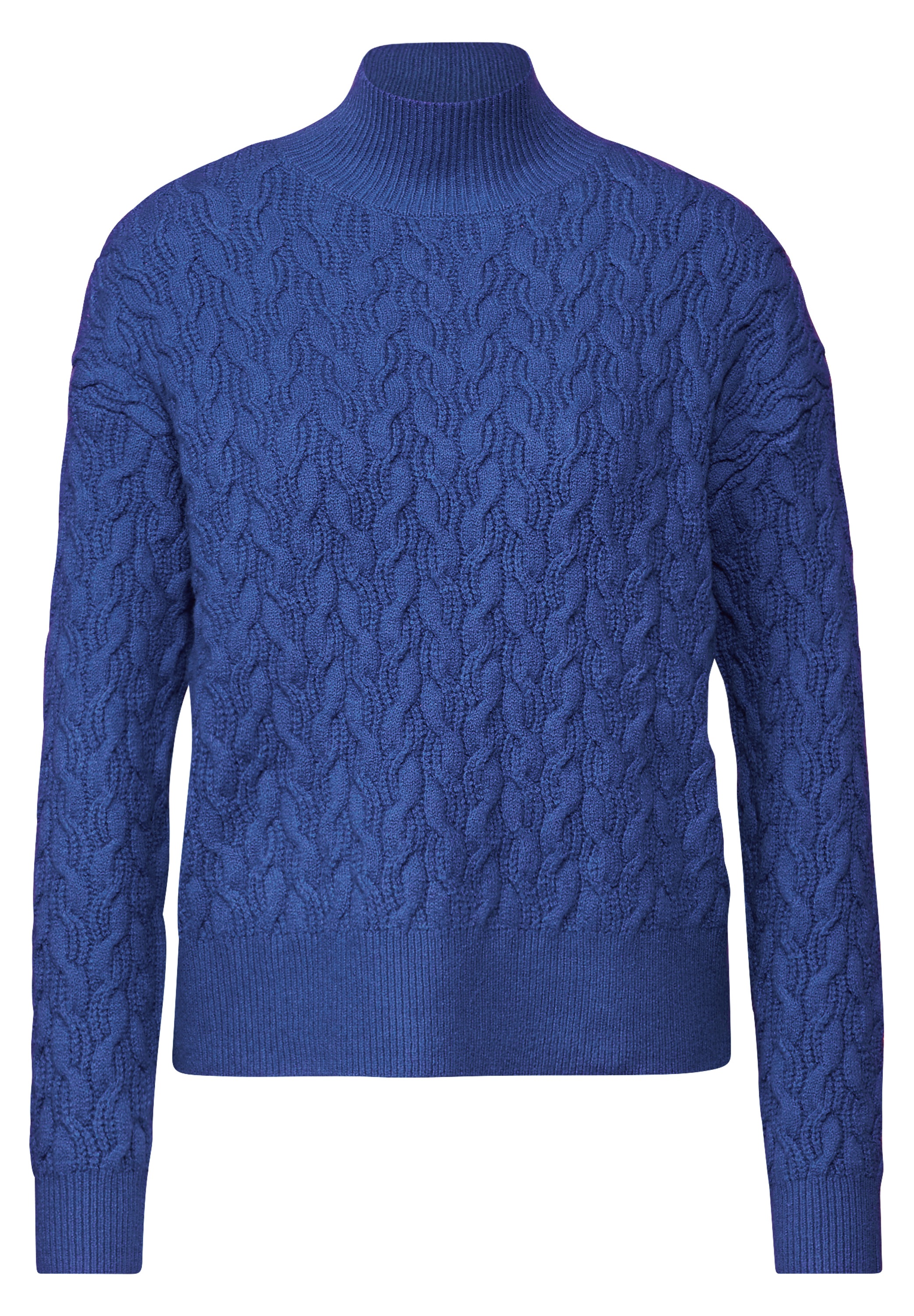 STREET ONE STUDIO Strickpullover, aus softem Materialmix