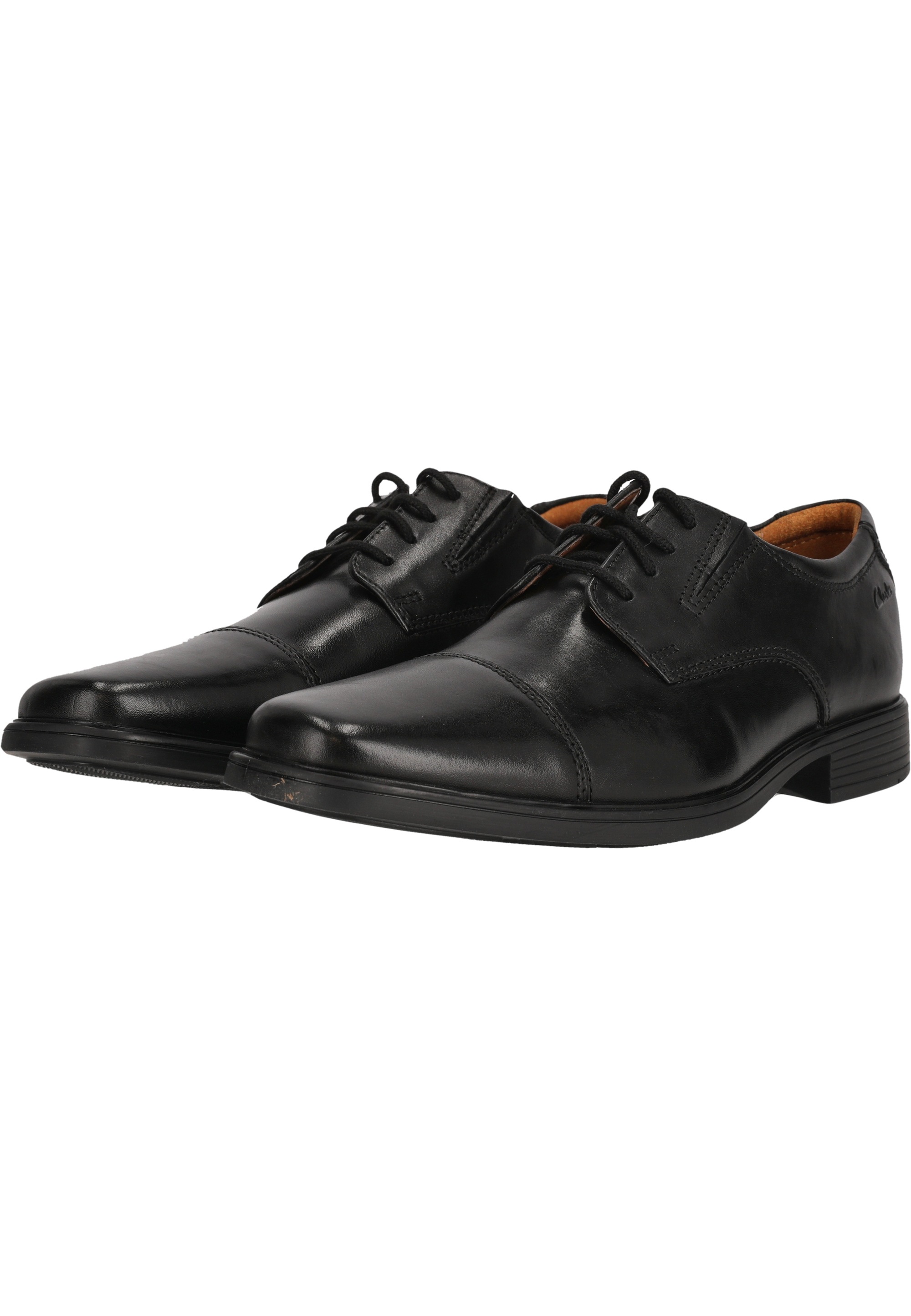 Clarks Tilden Cap Oxford Cuir Noir EU 43 3