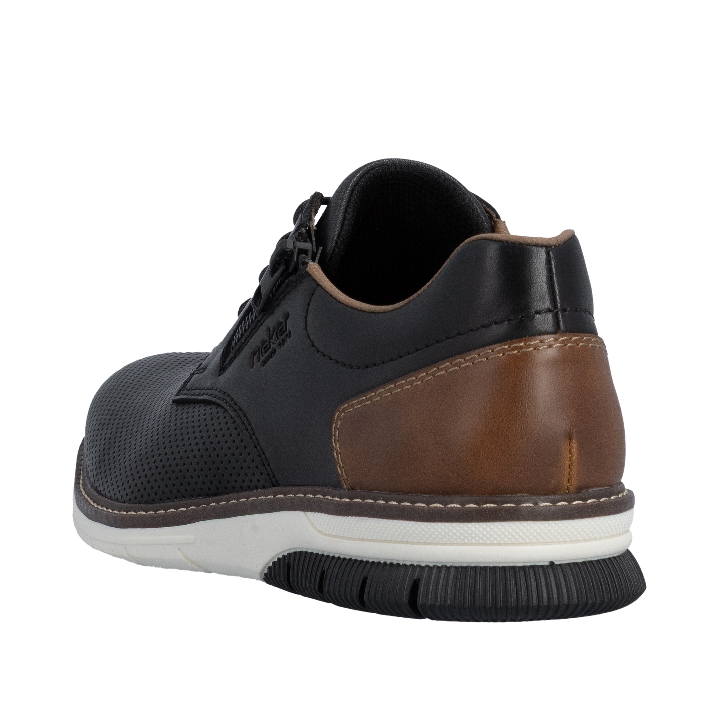 Rieker Schnürschuh  Halbschuh, Freizeitsneaker, Casual-Schnürer mit Perforation