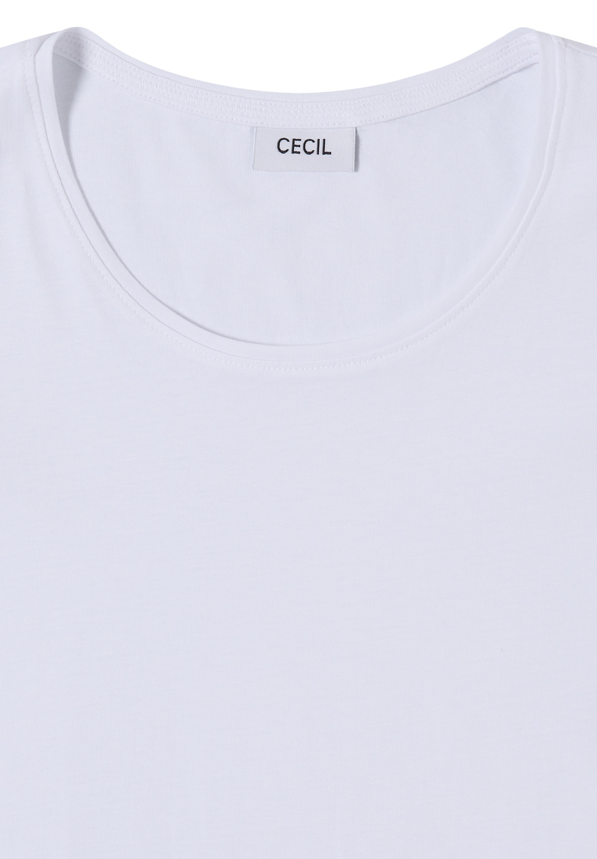Cecil Langarmshirt aus reiner Baumwolle