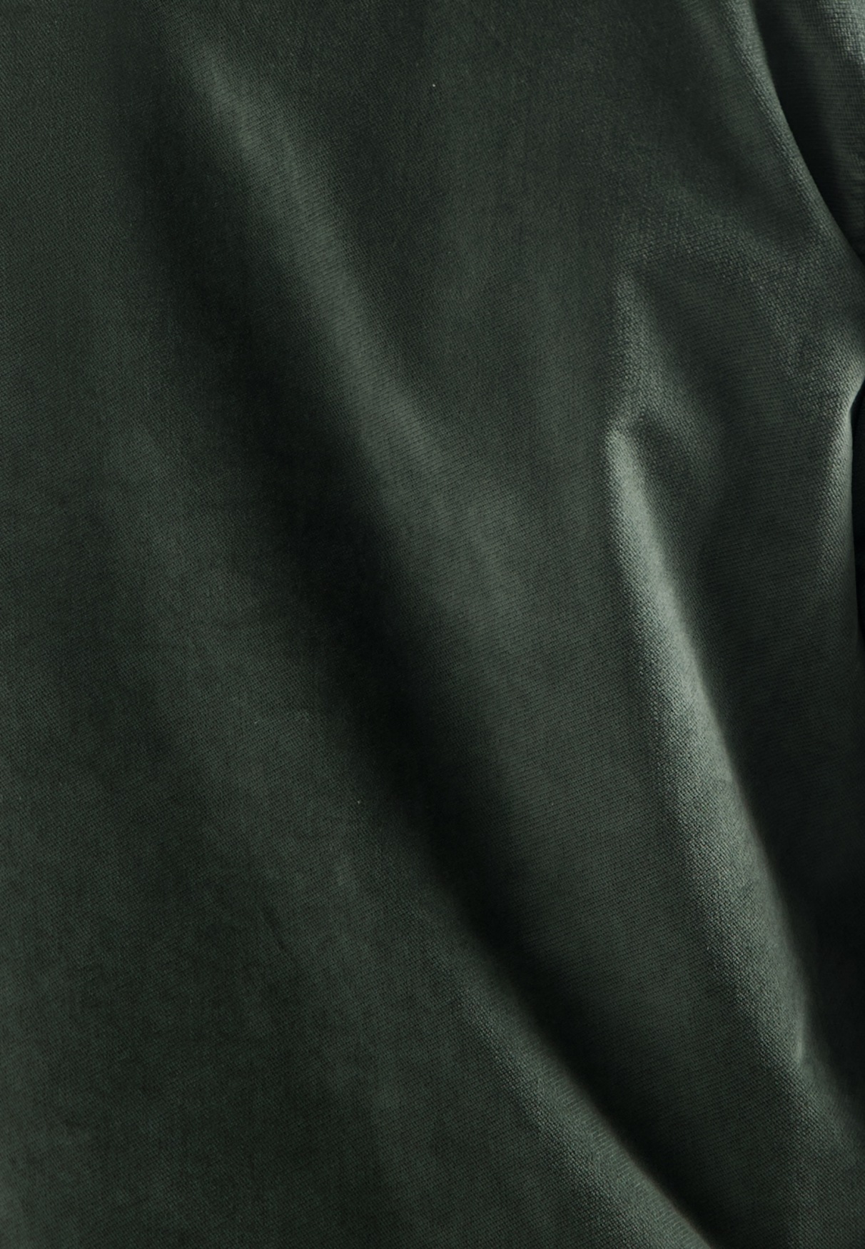 NO EXCESS Langarmhemd »No Excess Samt-Overshirt mit Knöpfen«